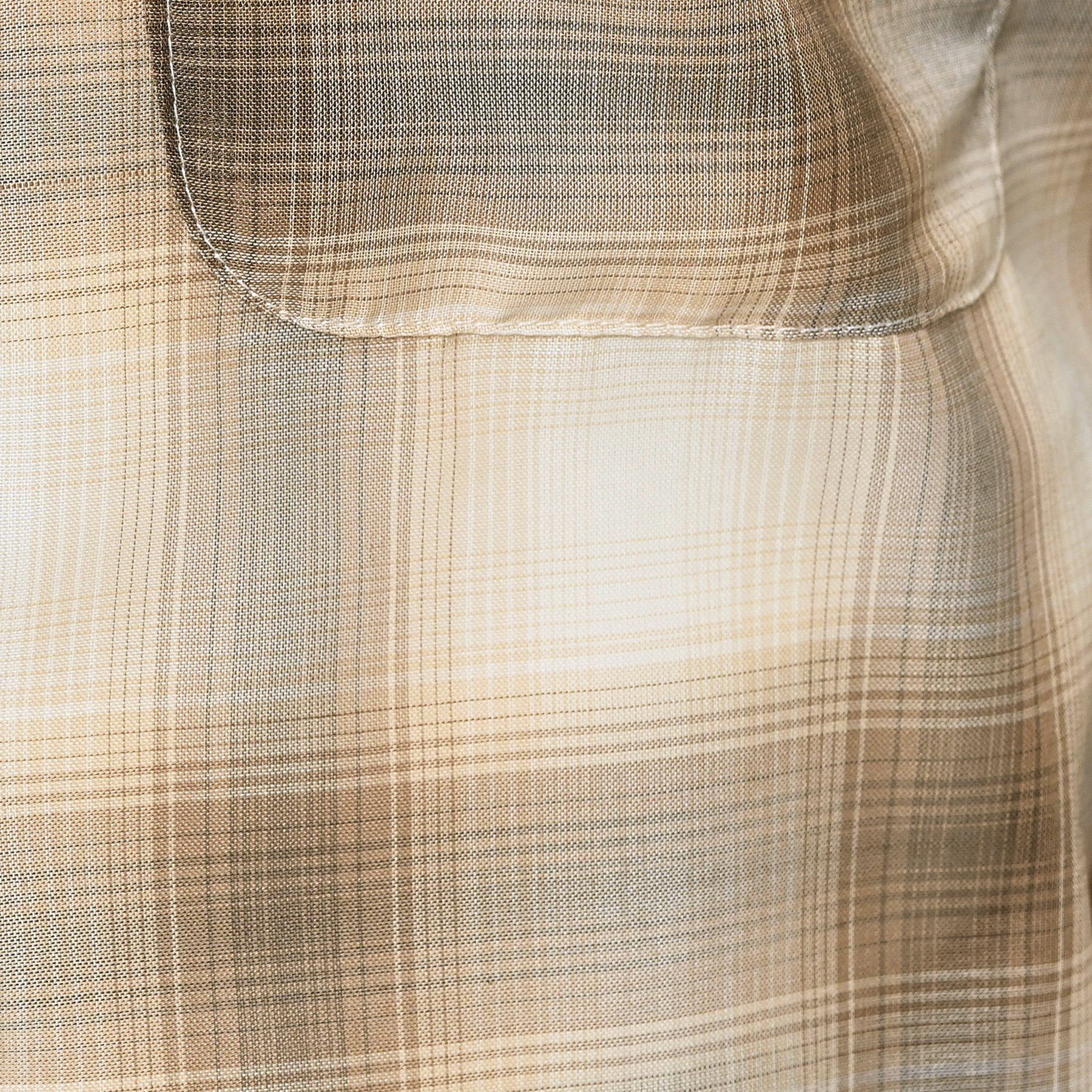 Dessin「【洗える】シアーオンブレーチェックシャツ」|シャツ・ブラウス|