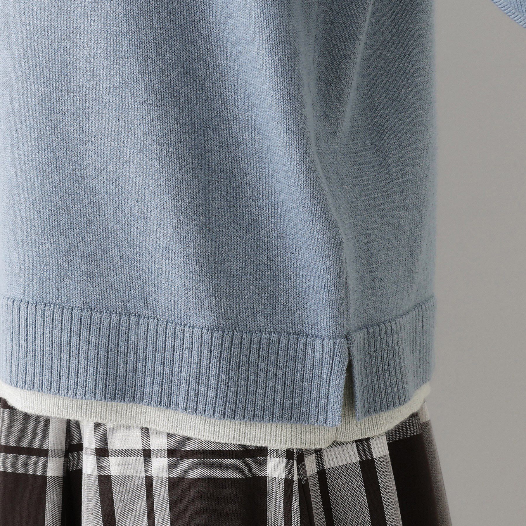 Dessin「【洗える】バイカラーカーディガン」|カーディガン|