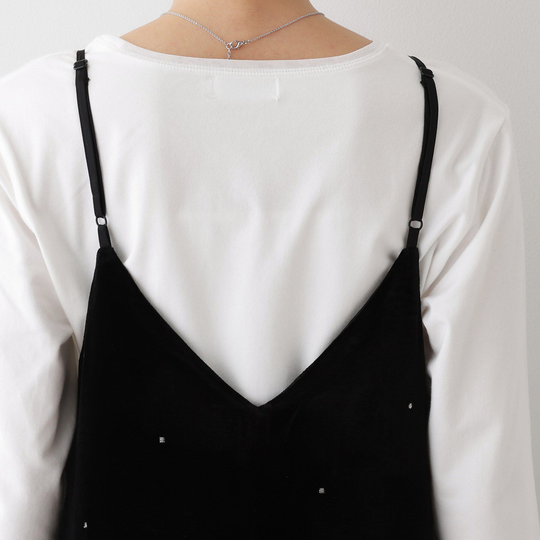 Dessin「【前後2WAY/洗える】ベロアワンピース」|ワンピース|