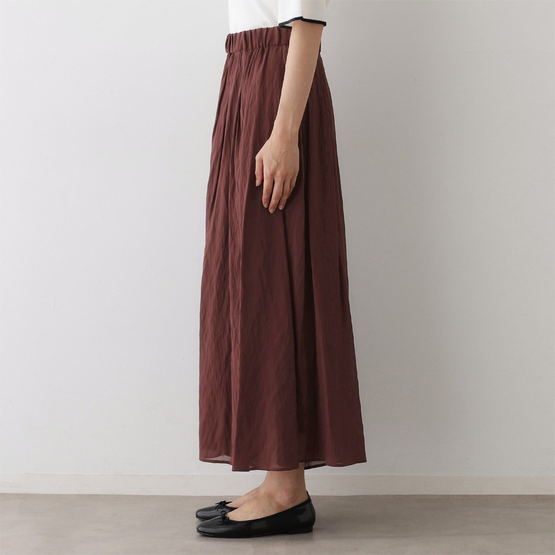 Dessin「【ウエストゴム/洗える】シアーエアリーパンツ」|その他|