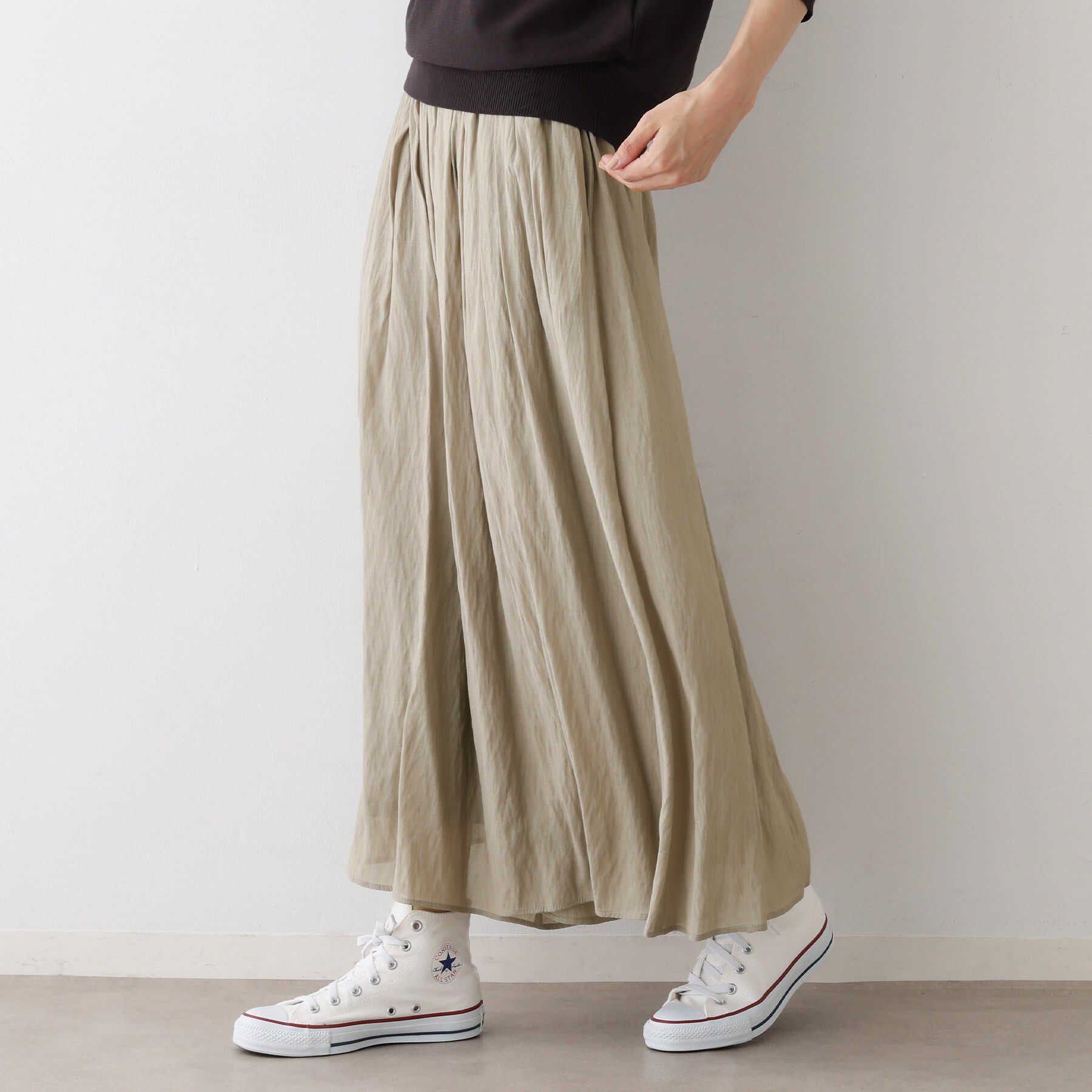 Dessin「【ウエストゴム/洗える】シアーエアリーパンツ」|その他|