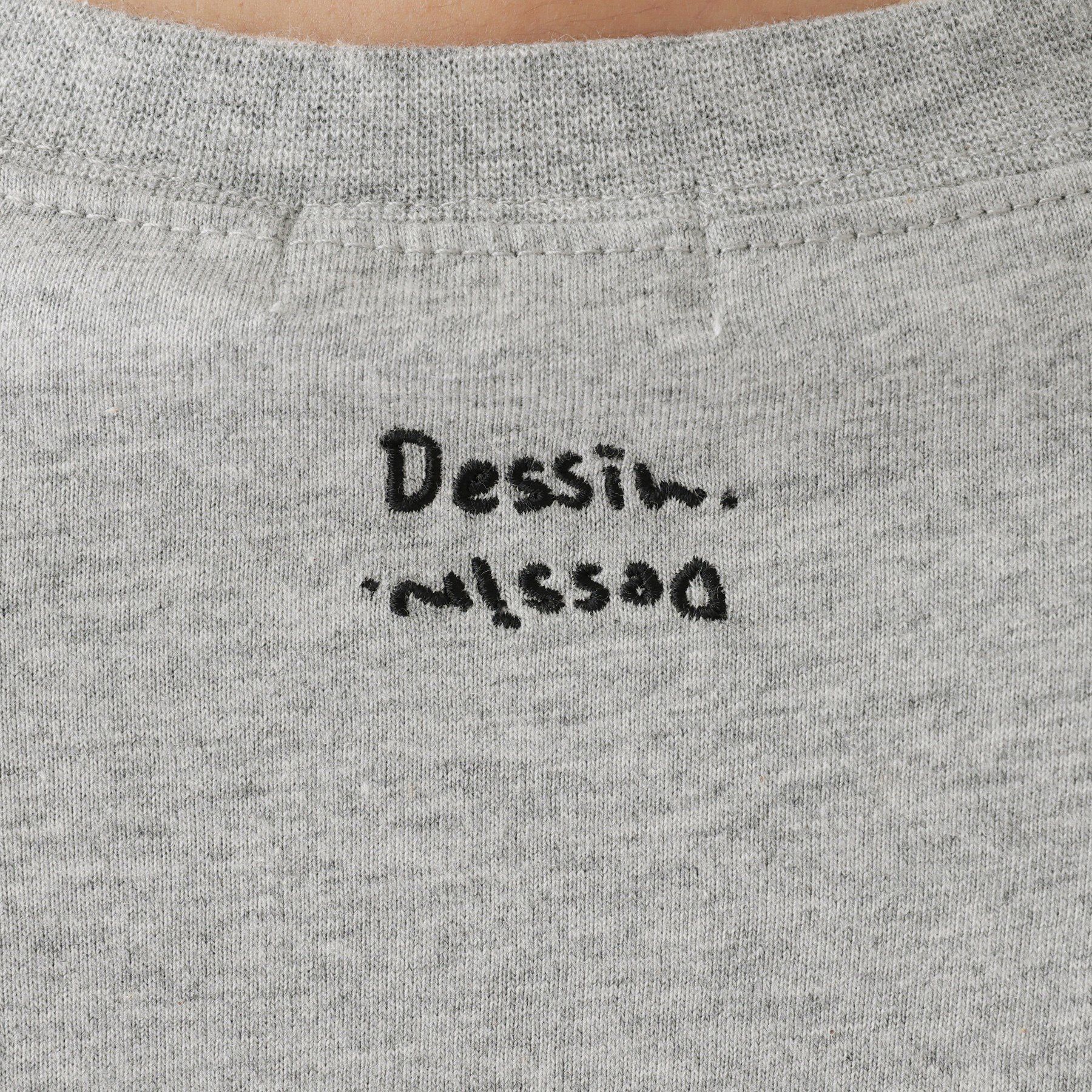 Dessin「【ユニセックス/リンクコーデ】刺繍Tシャツ」|Tシャツ・カットソー|