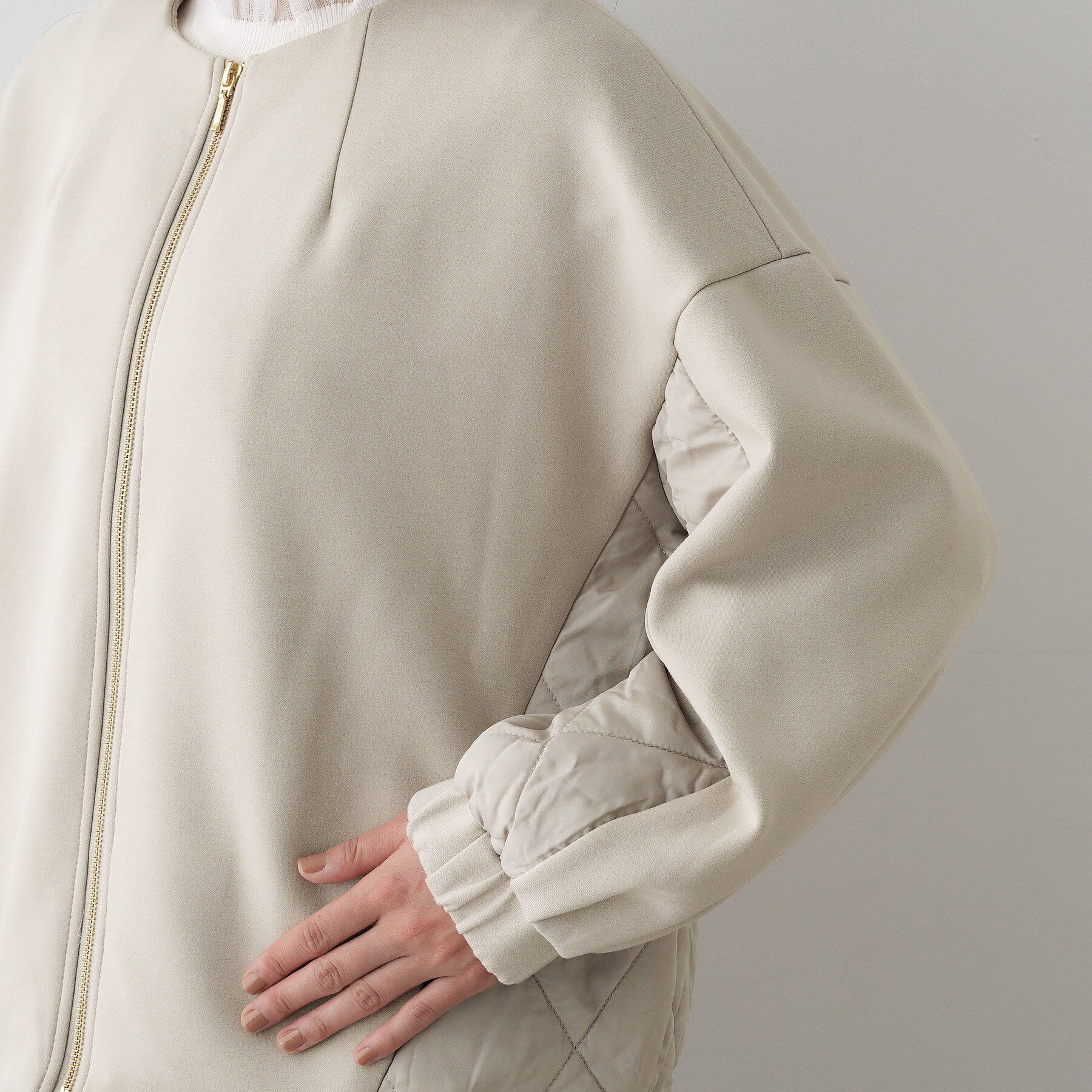 Dessin「ダンボールジップブルゾン」|ブルゾン・スタジャン|