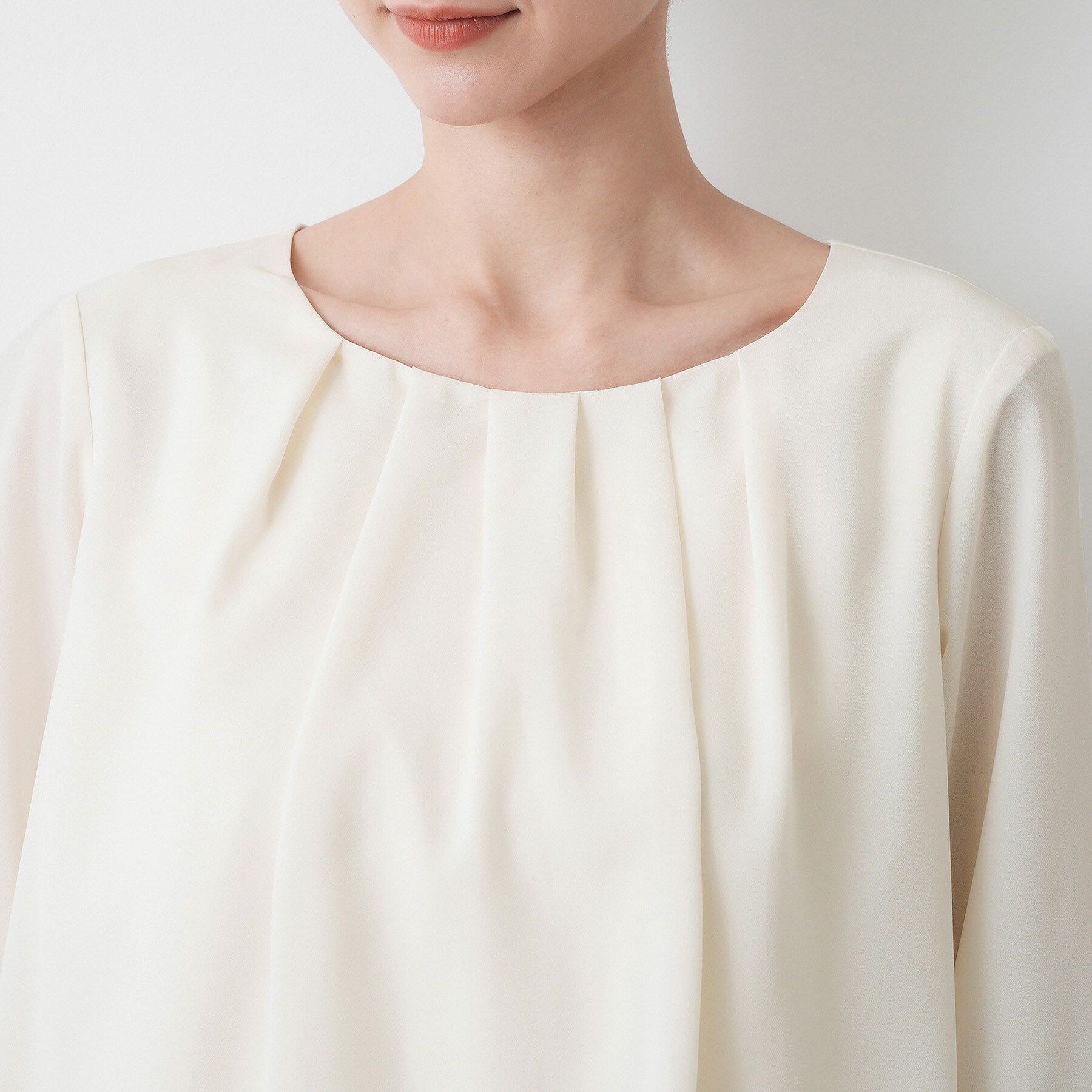 Dessin「【洗える】ジョーゼットブラウス」|シャツ・ブラウス|