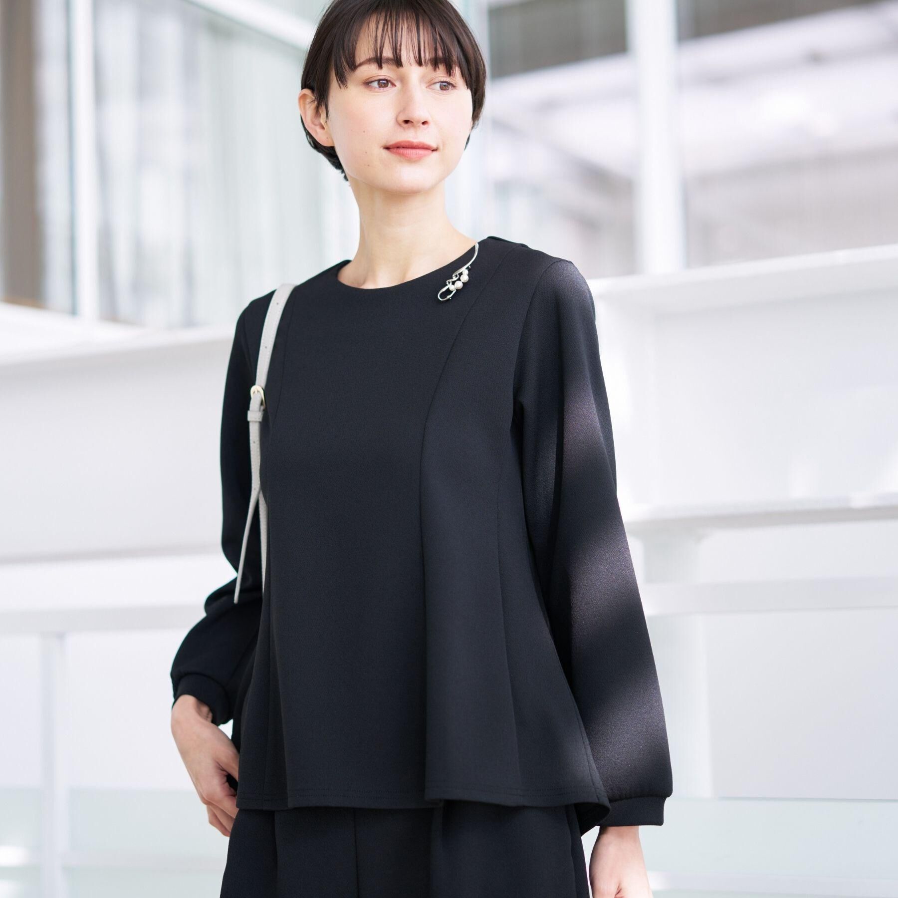 Dessin「【入卒/セレモニー/セットアップ可能】カットジョーゼット2WAYトップス」|シャツ・ブラウス|