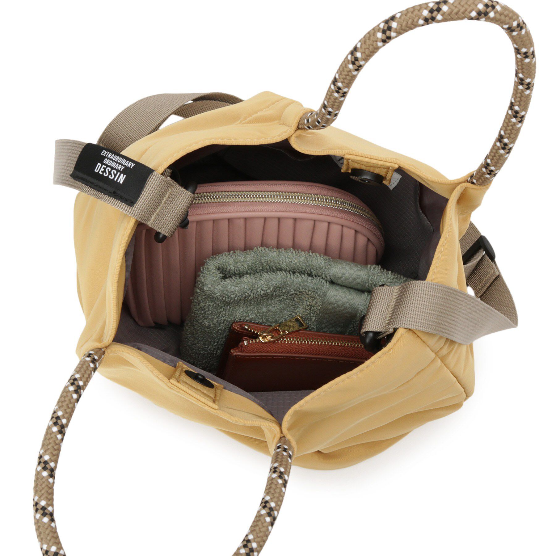 Dessin「【2WAY/軽量】コードハンドルミニトート」|トートバッグ|