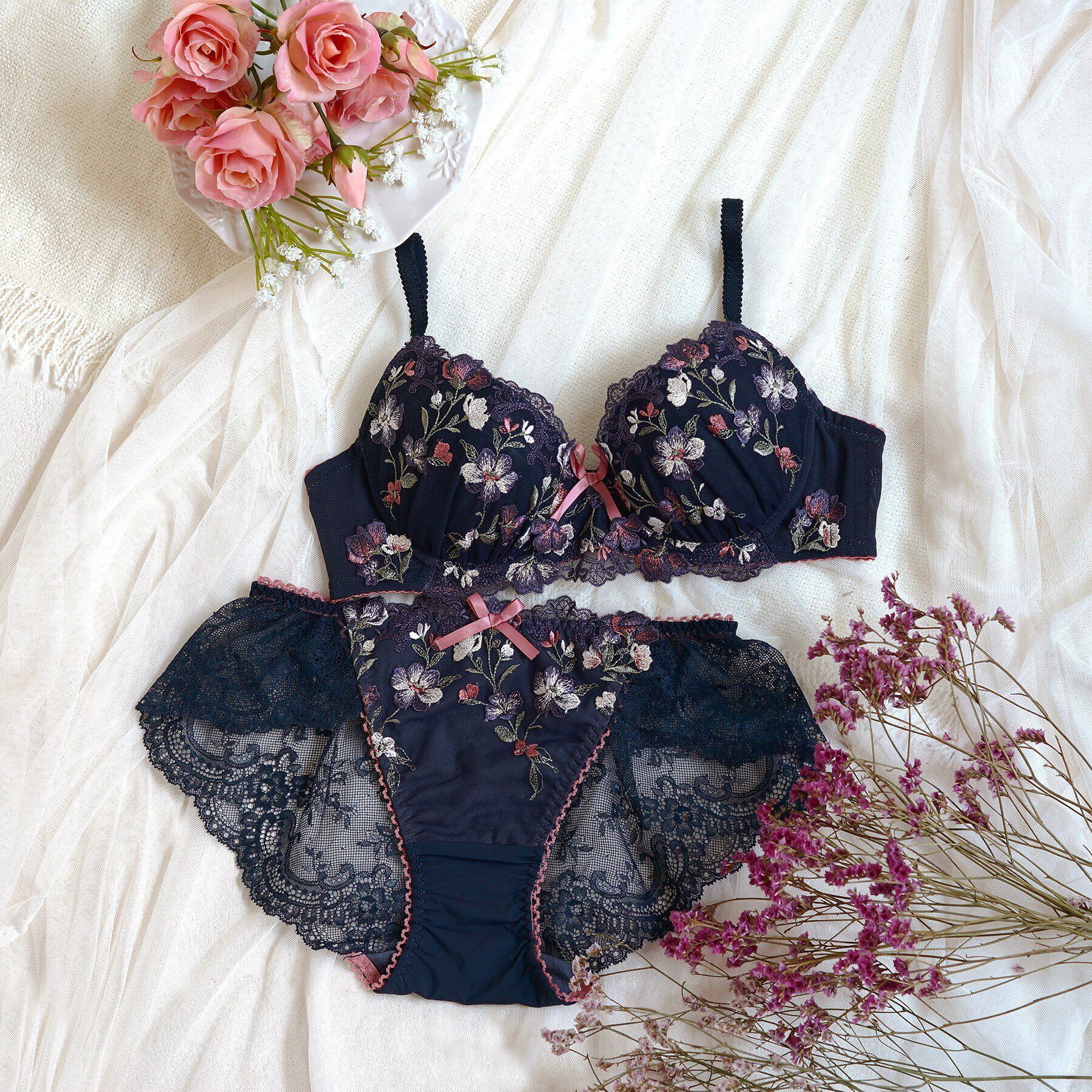 Risa Magli「イレーヌ レースショーツ」|インナー|