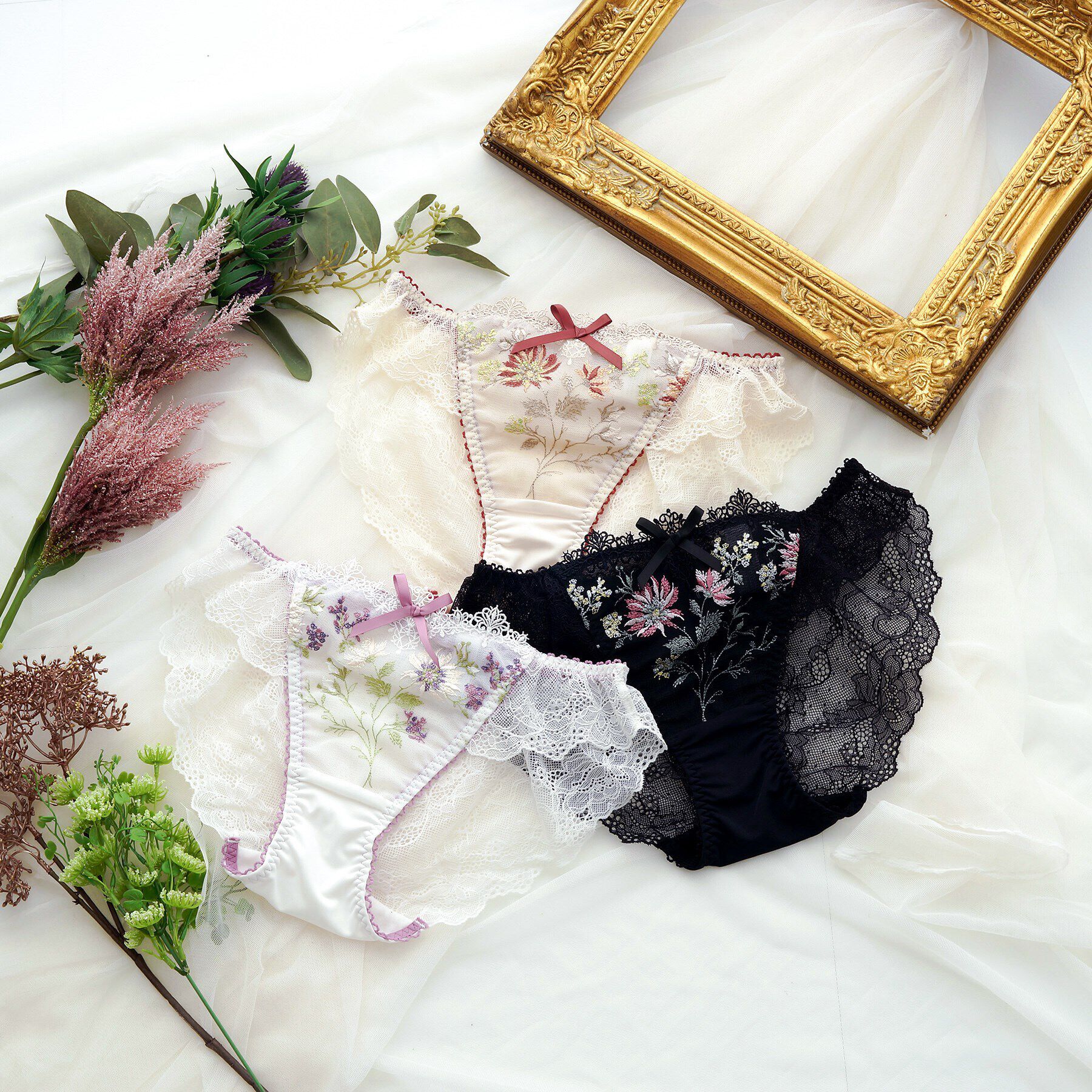 Risa Magli「フレデリカ レースショーツ」|インナー|