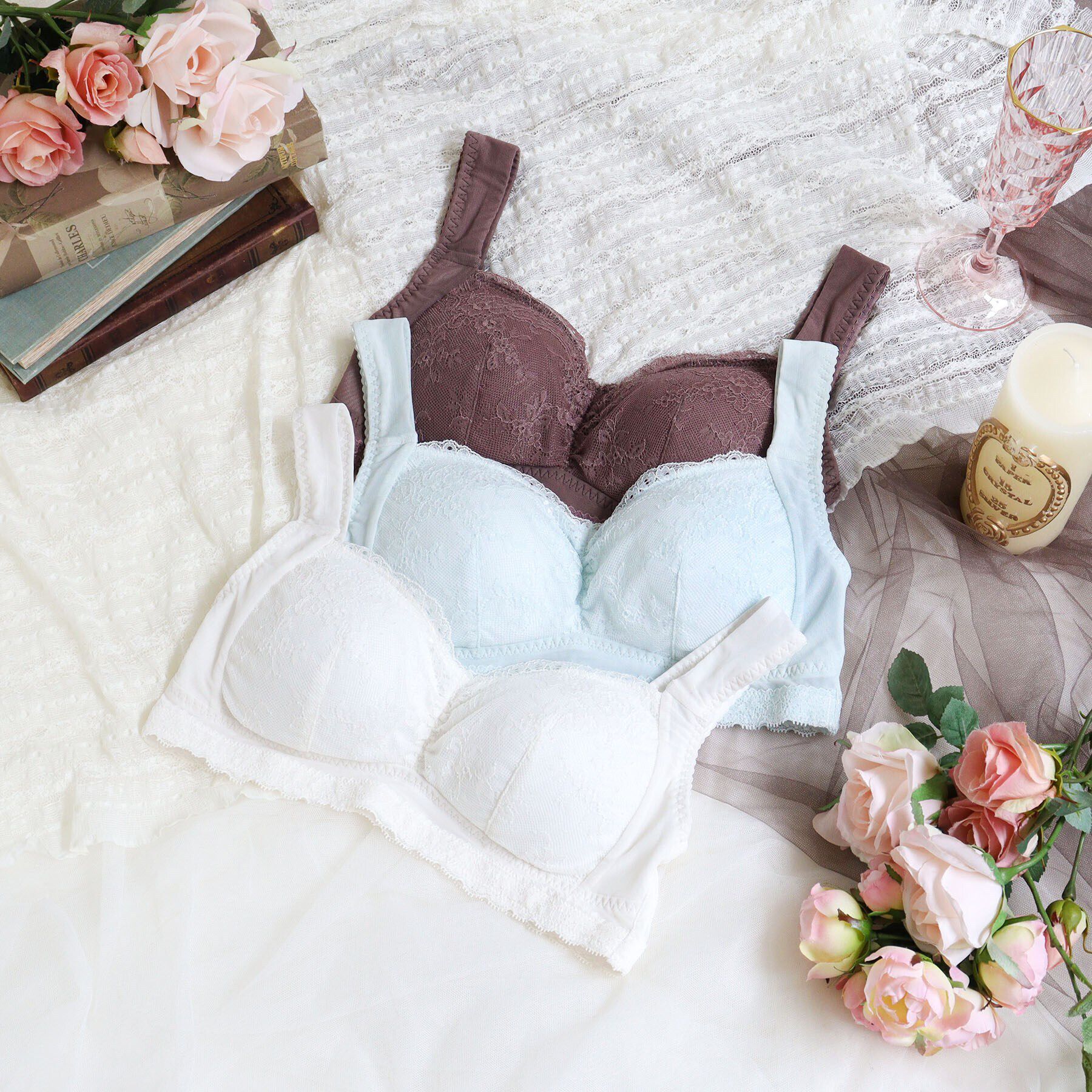 Risa Magli「リア おやすみブラ（LL）」|インナー|