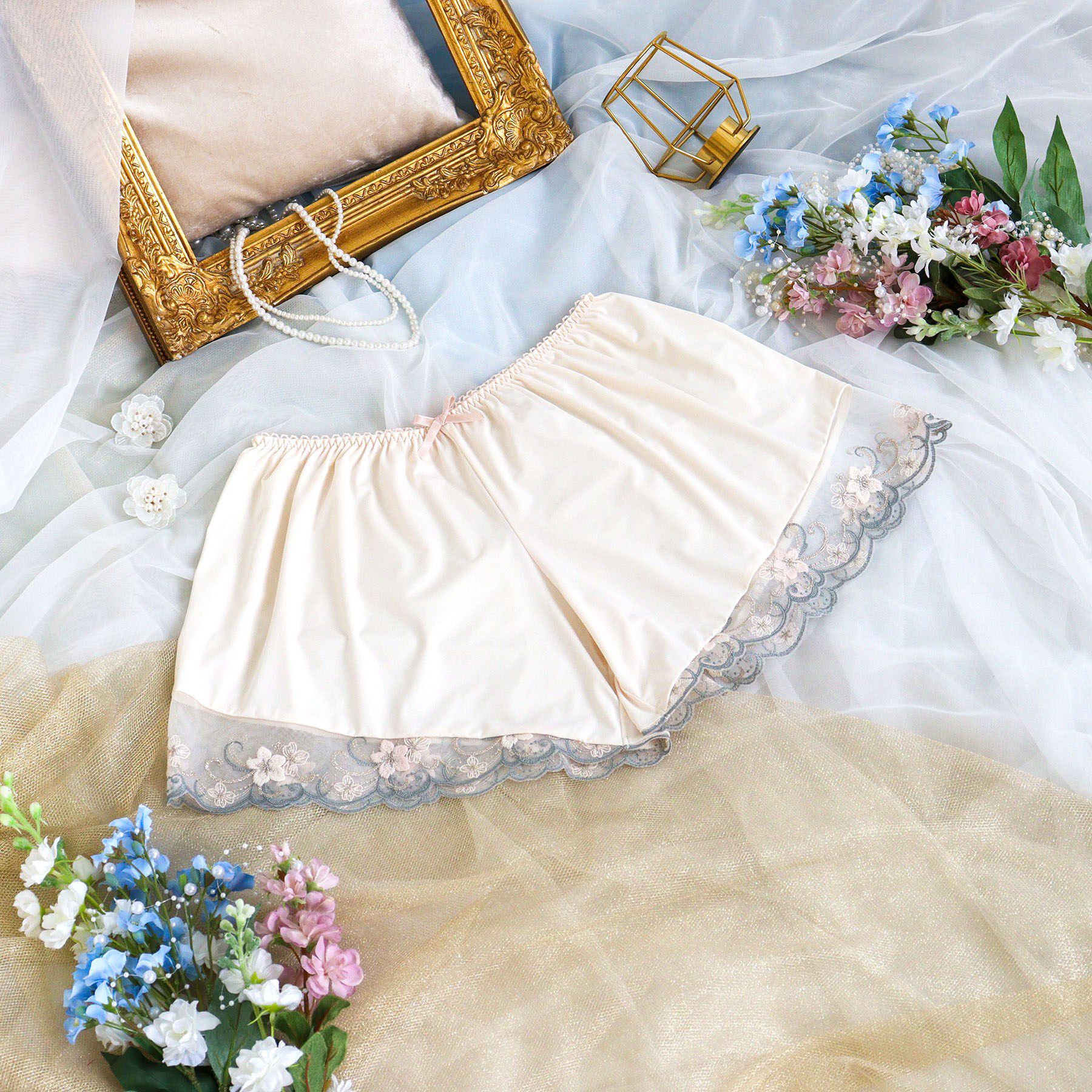 Risa Magli「アイシャ タップパンツ」|インナー|ピンク(071)