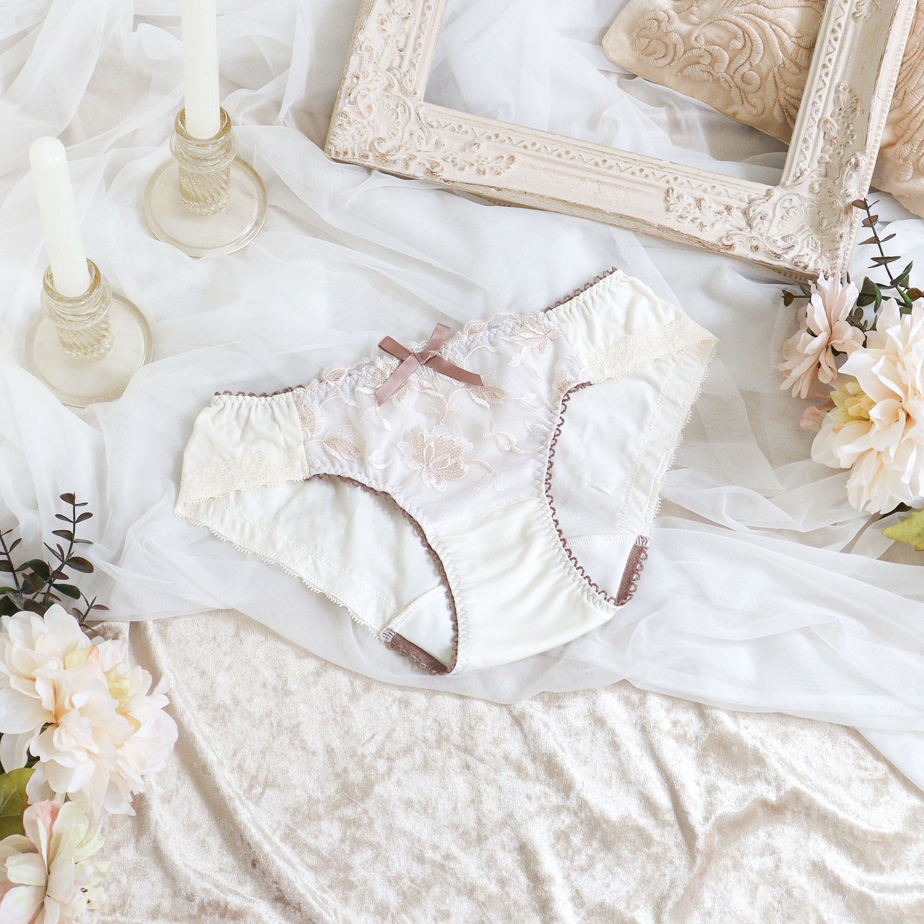 Risa Magli「エレノア サニタリー」|インナー|アイボリー(004)