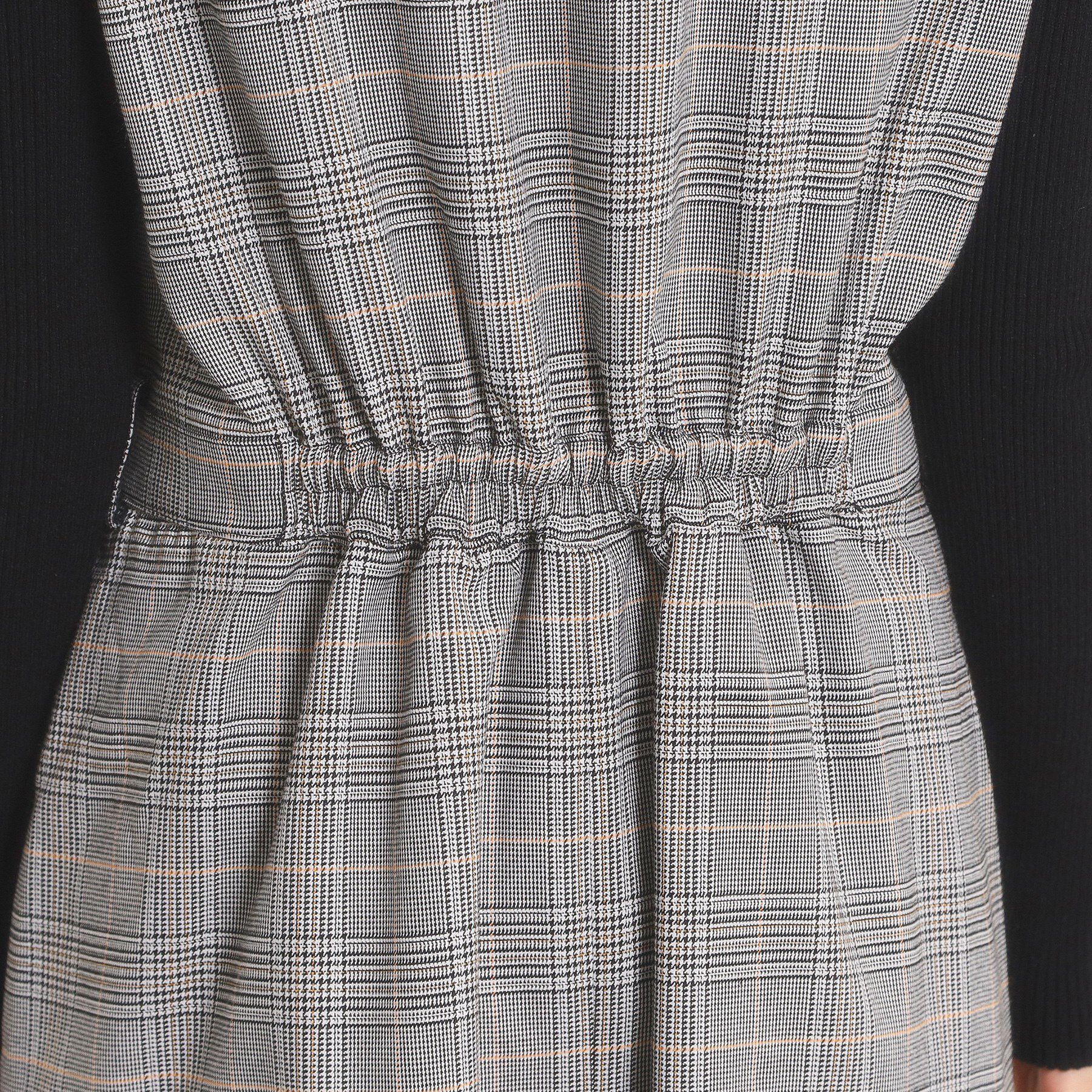 ITS&rsquo;DEMO「【手洗い可】チェック柄ジャンスカ」|ワンピース|