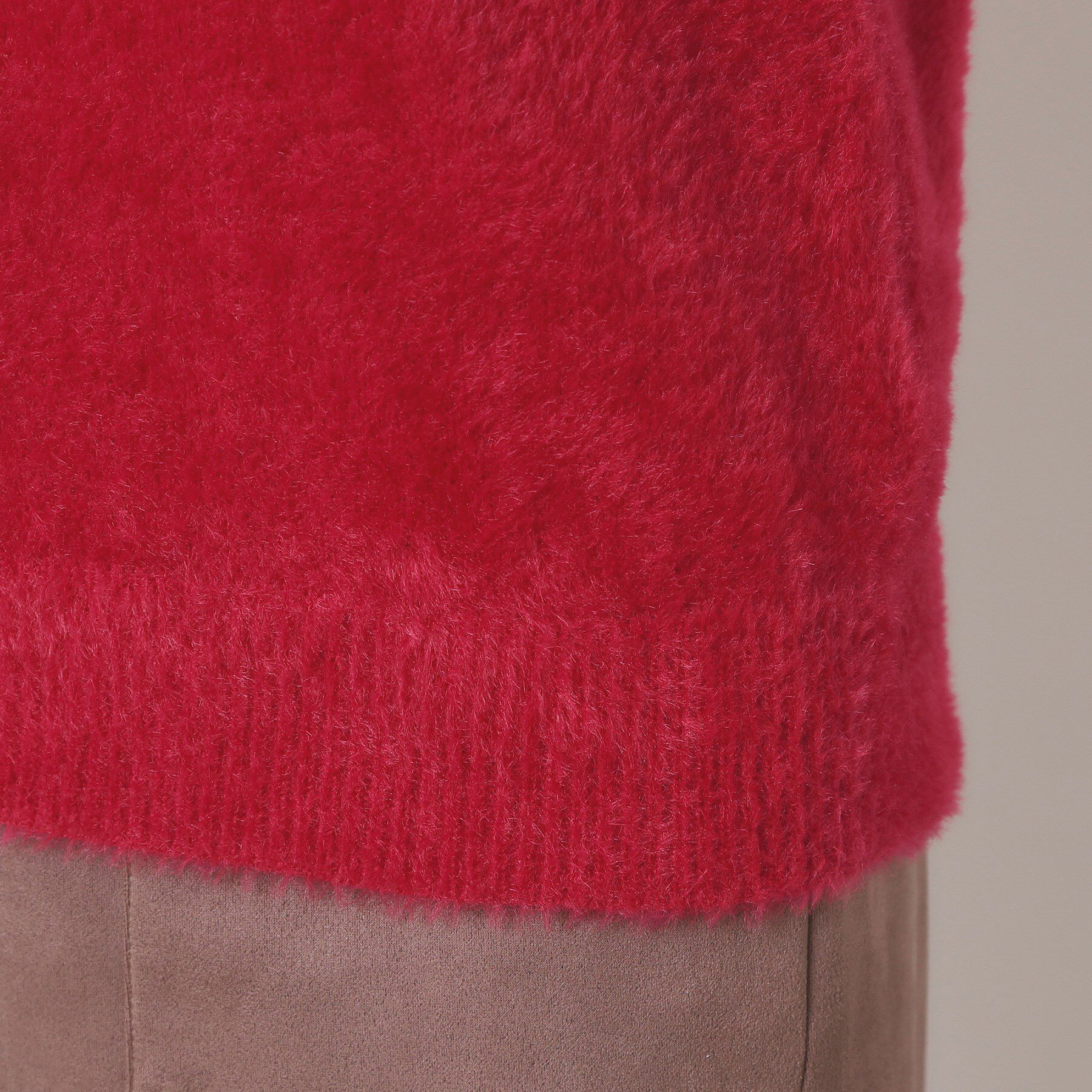 ITS&rsquo;DEMO「【手洗い可】フェザーヤーンVカーディガン」|カーディガン|