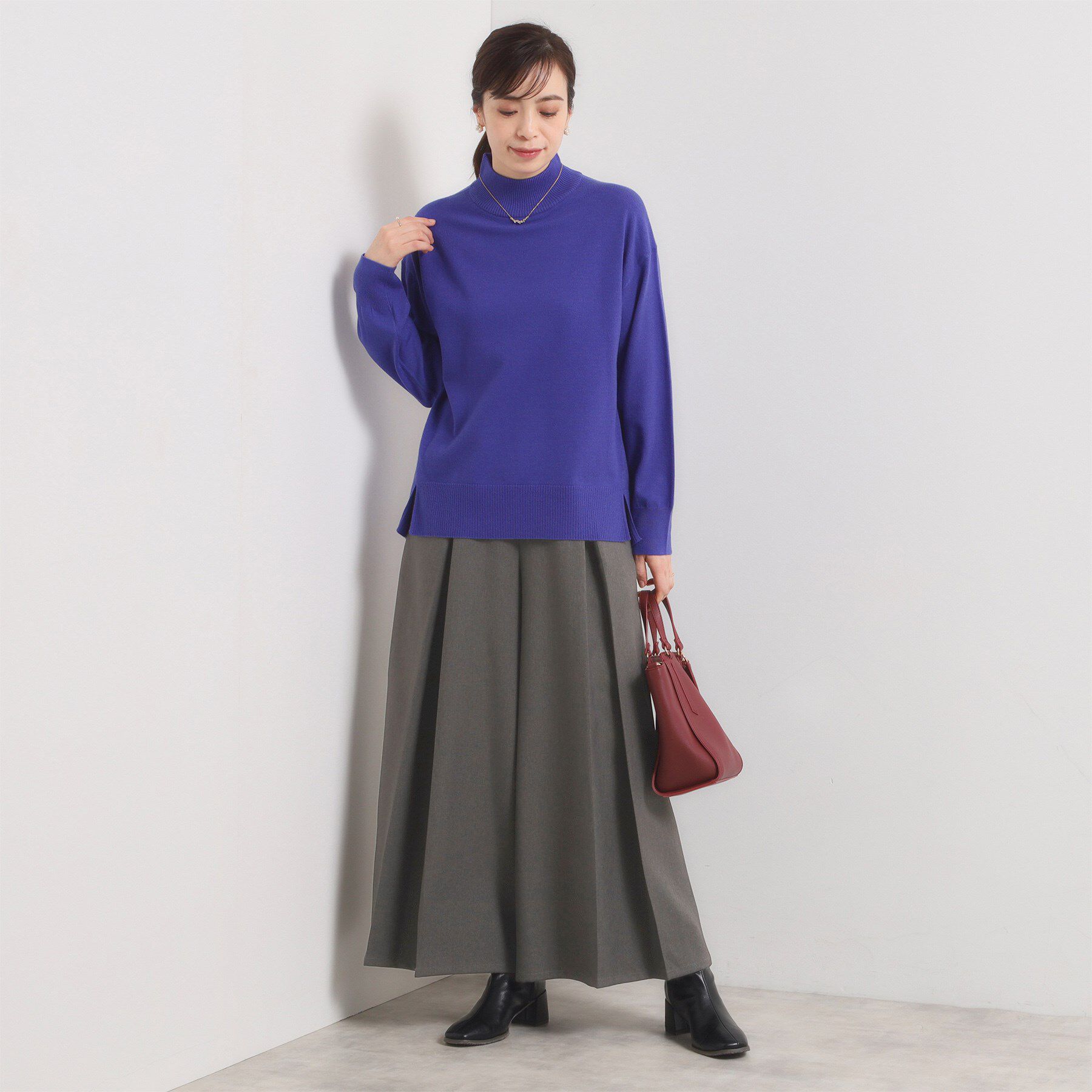 ITS&rsquo;DEMO「【手洗い可】ツイルタックワイドパンツ」|その他|