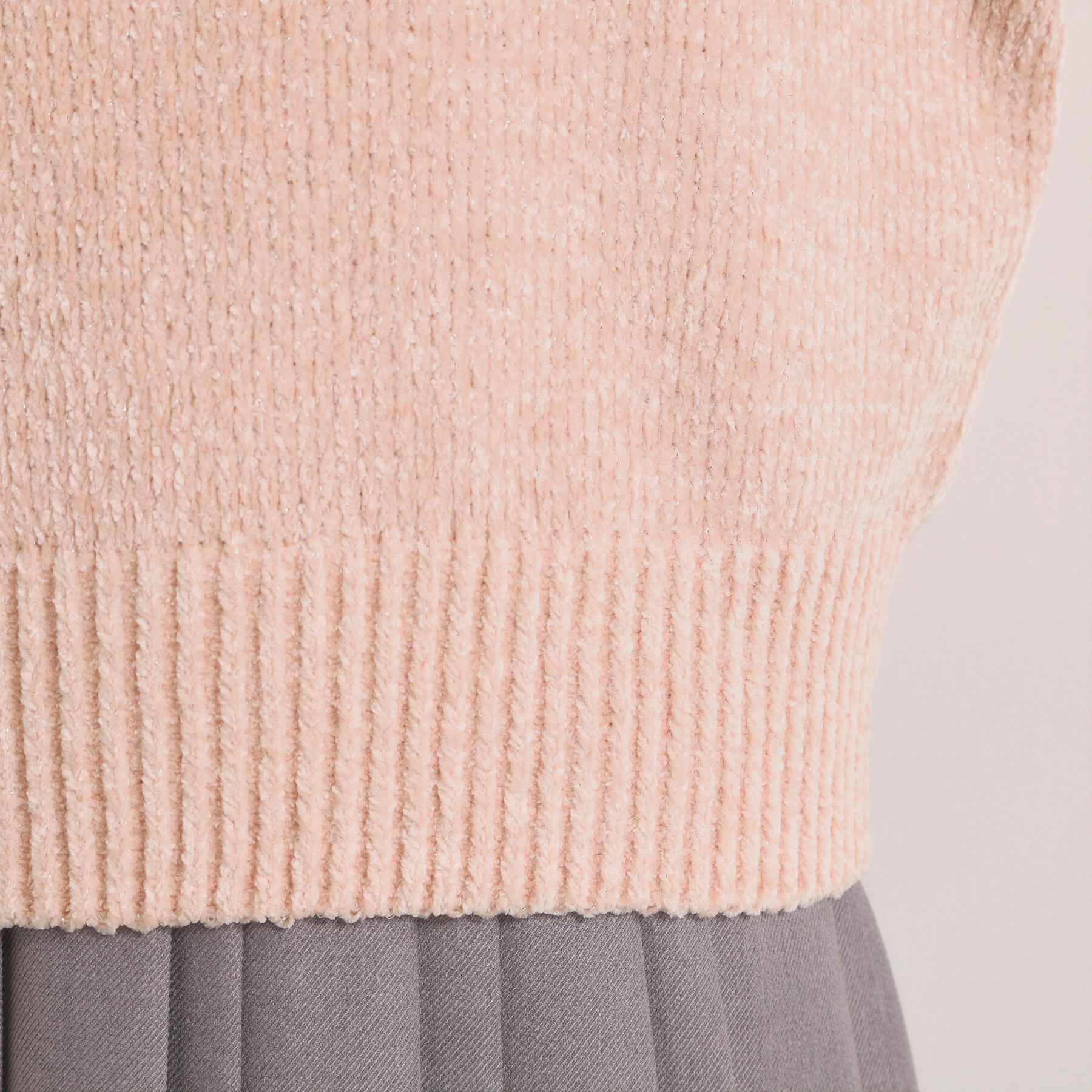 ITS&rsquo;DEMO「【手洗い可】ベロアモールニット」|ニット・セーター|