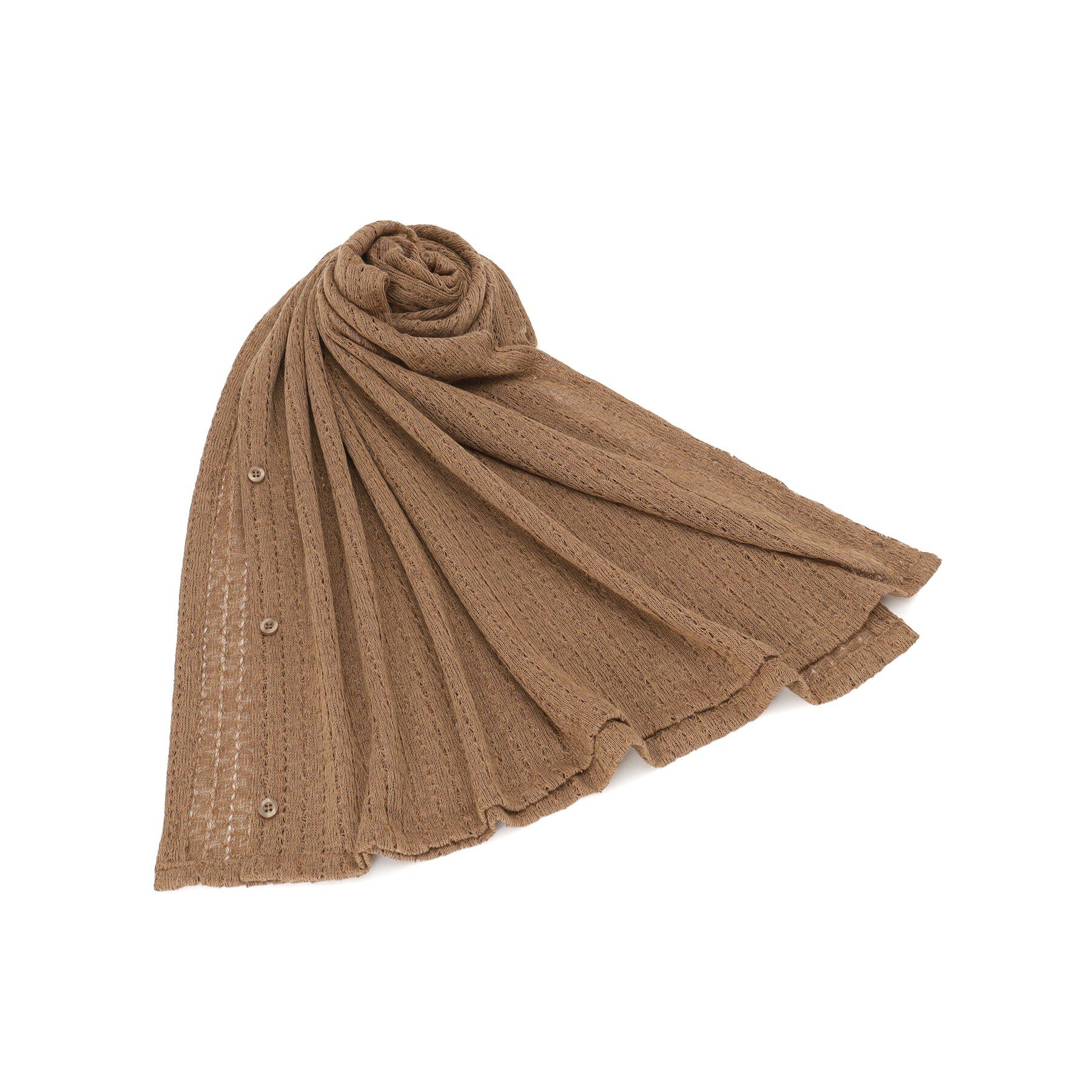 ITS&rsquo;DEMO「【手洗い可】透かし編み3WAYストール」|ストール|