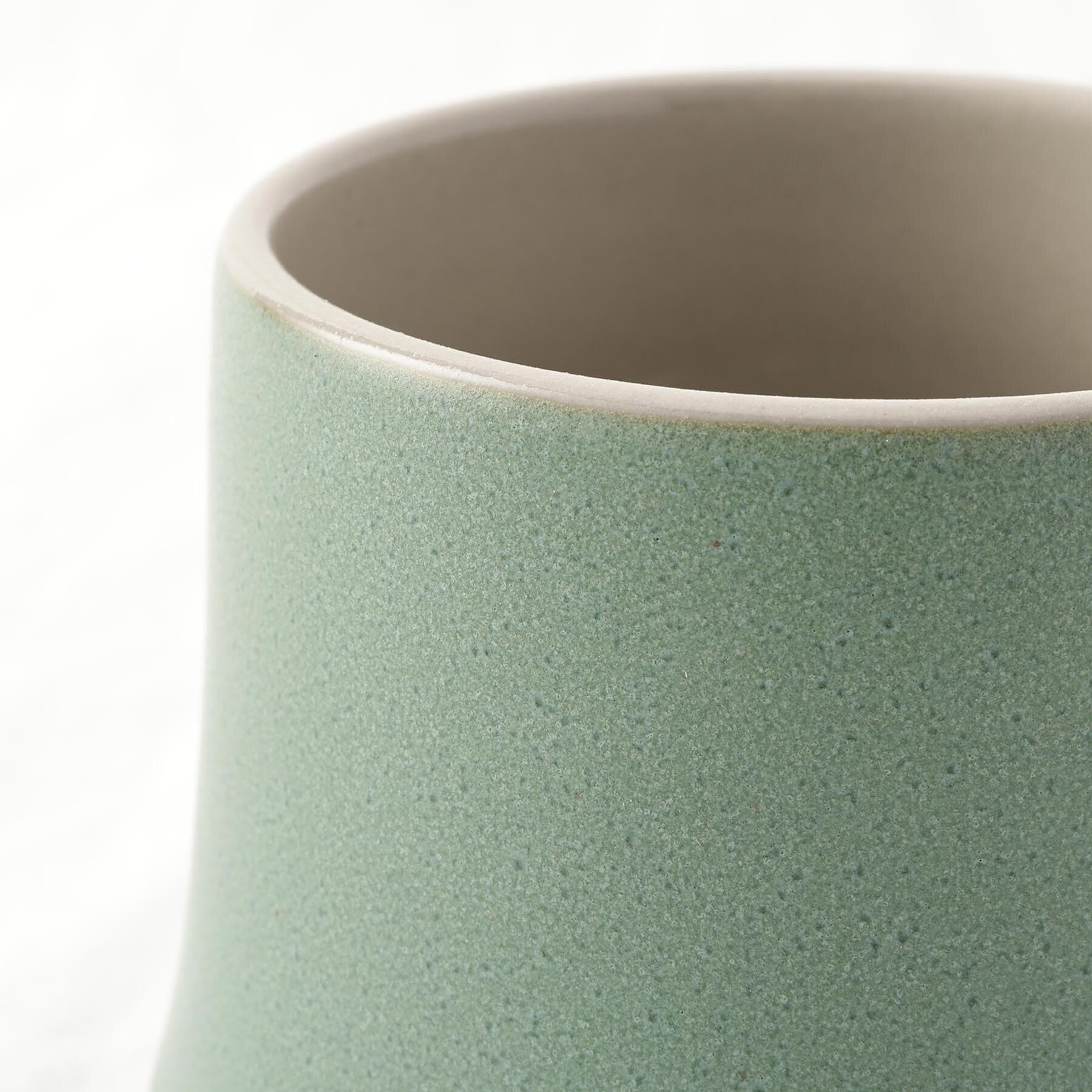212 KITCHEN STORE「ORIGAMI フレア マグカップビンテージグリーン」|グラス・マグカップ|