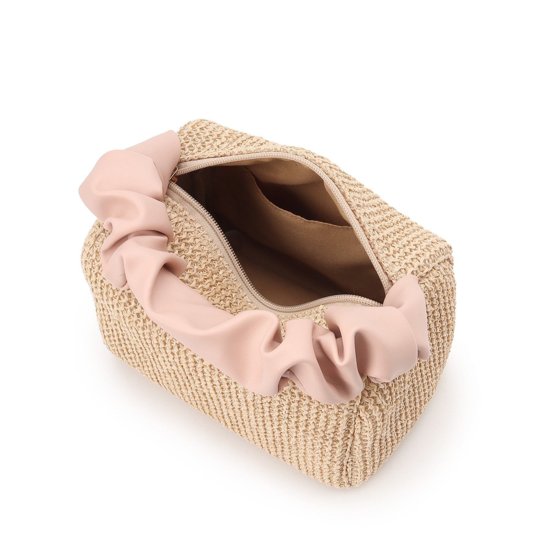 Ober Tashe「スクエア ギャザーハンドル カゴバッグ 2wayショルダーバッグ」|ショルダー・メッセンジャー|