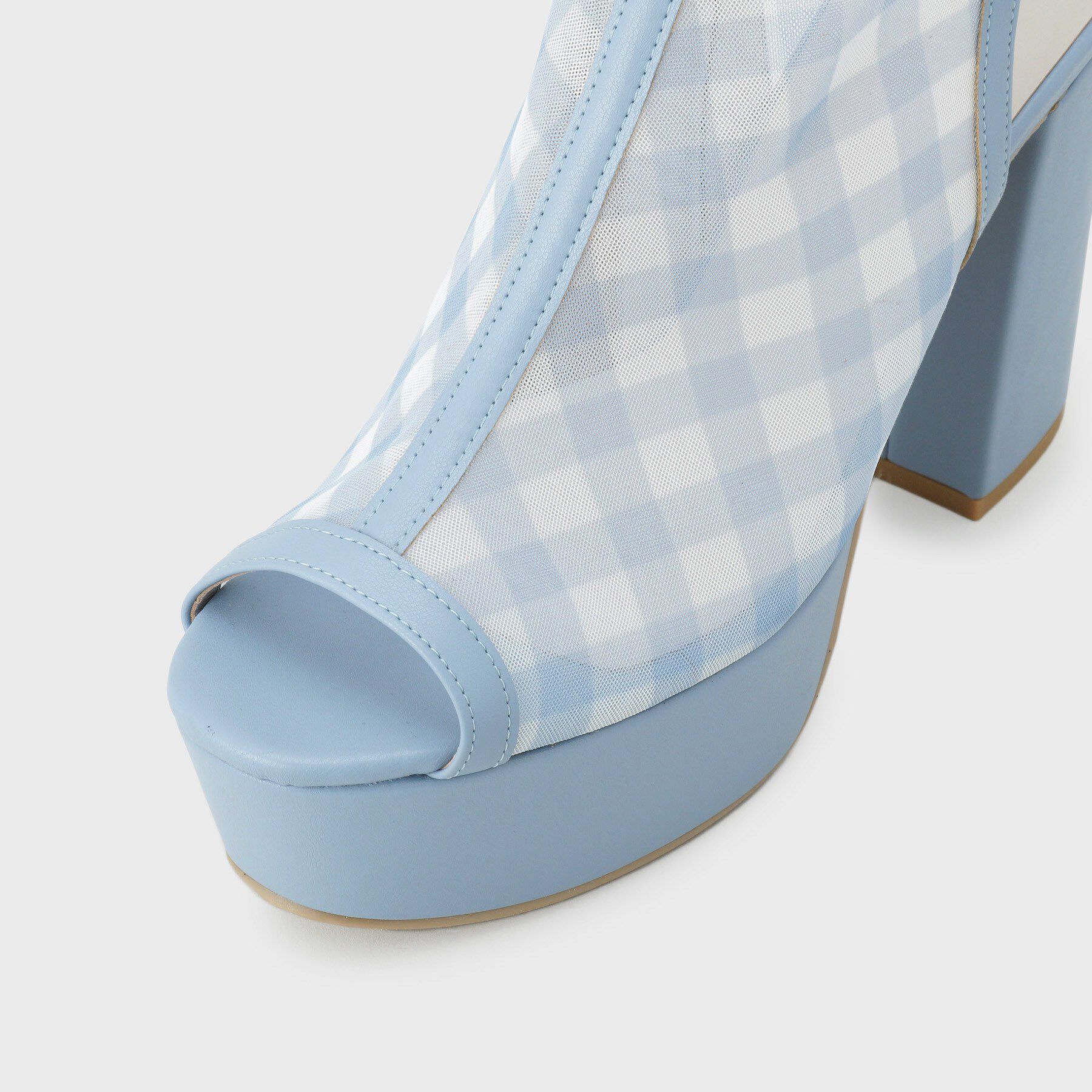 ESPERANZA「厚底ラク盛りブーツヒールサンダル」|ショートブーツ|