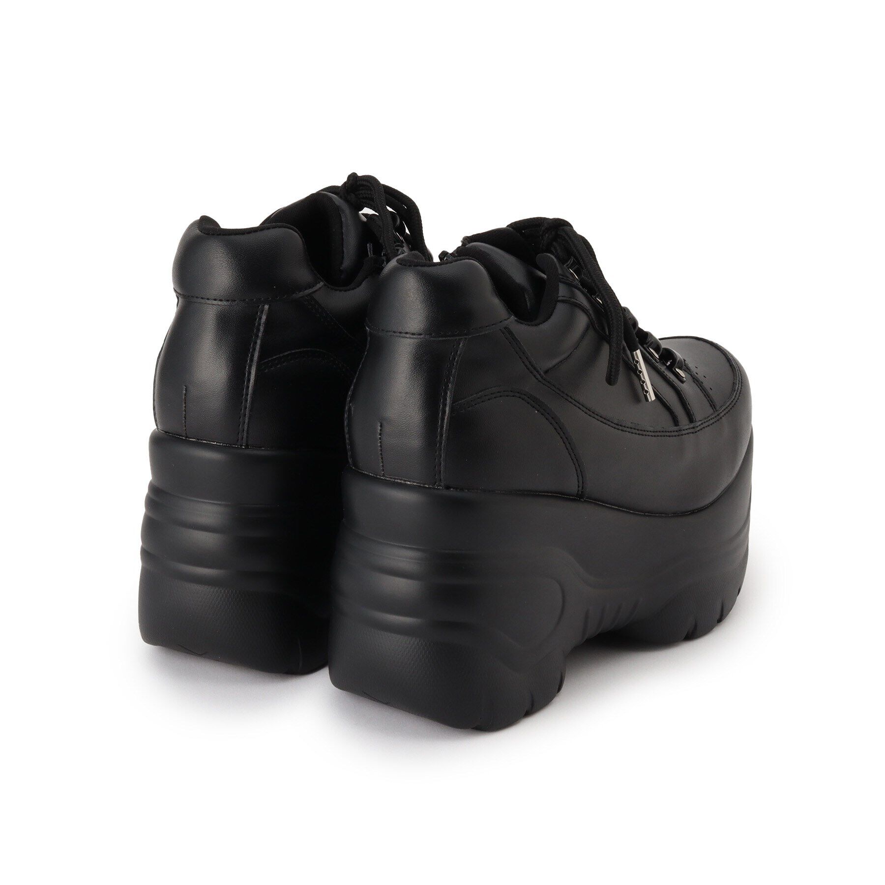 csT&P「＼脱ぎ履きしやすい／ファスナー付厚底スニーカー」|スニーカー|