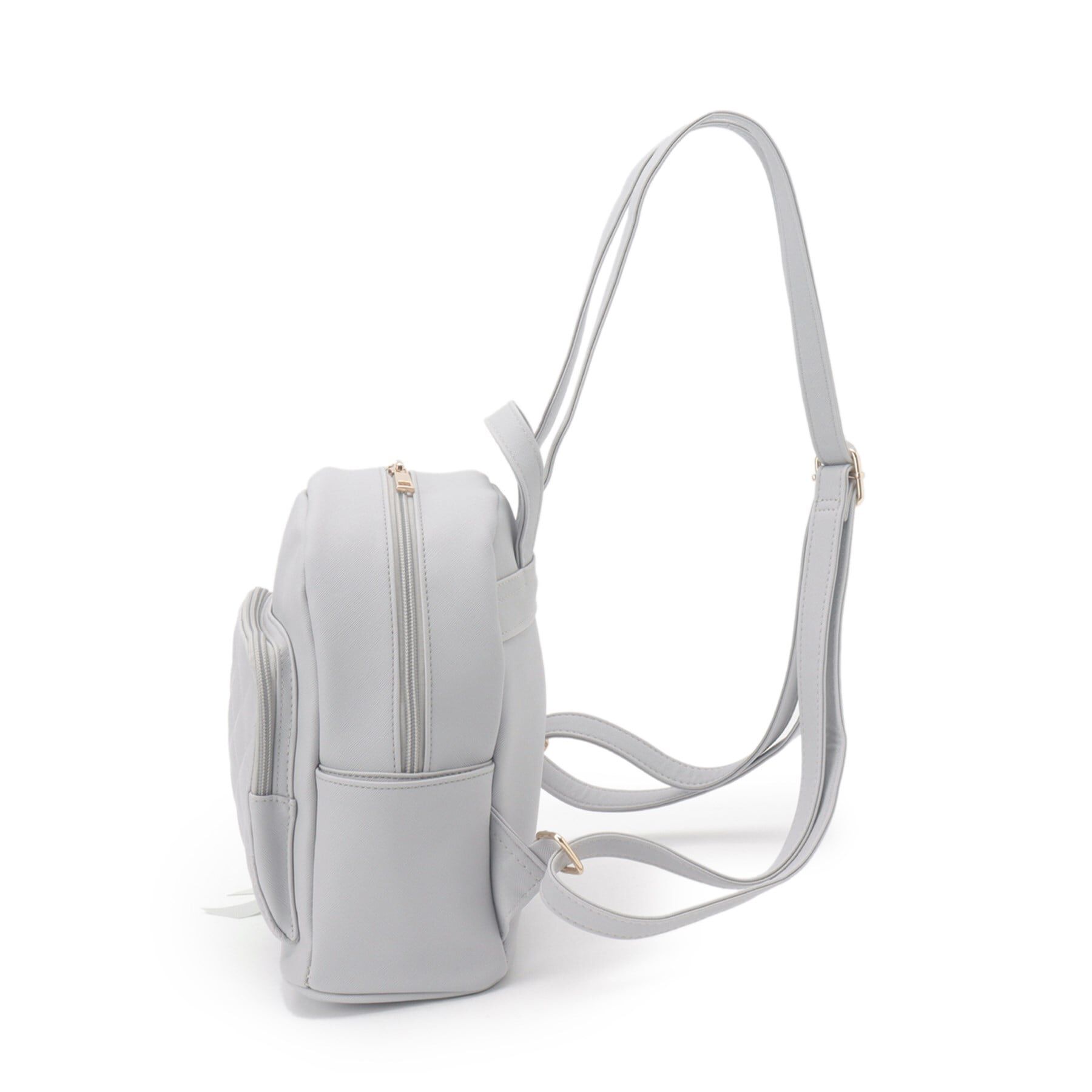 Ober Tashe「リボンチャーム付キルティングミニリュック」|リュック|