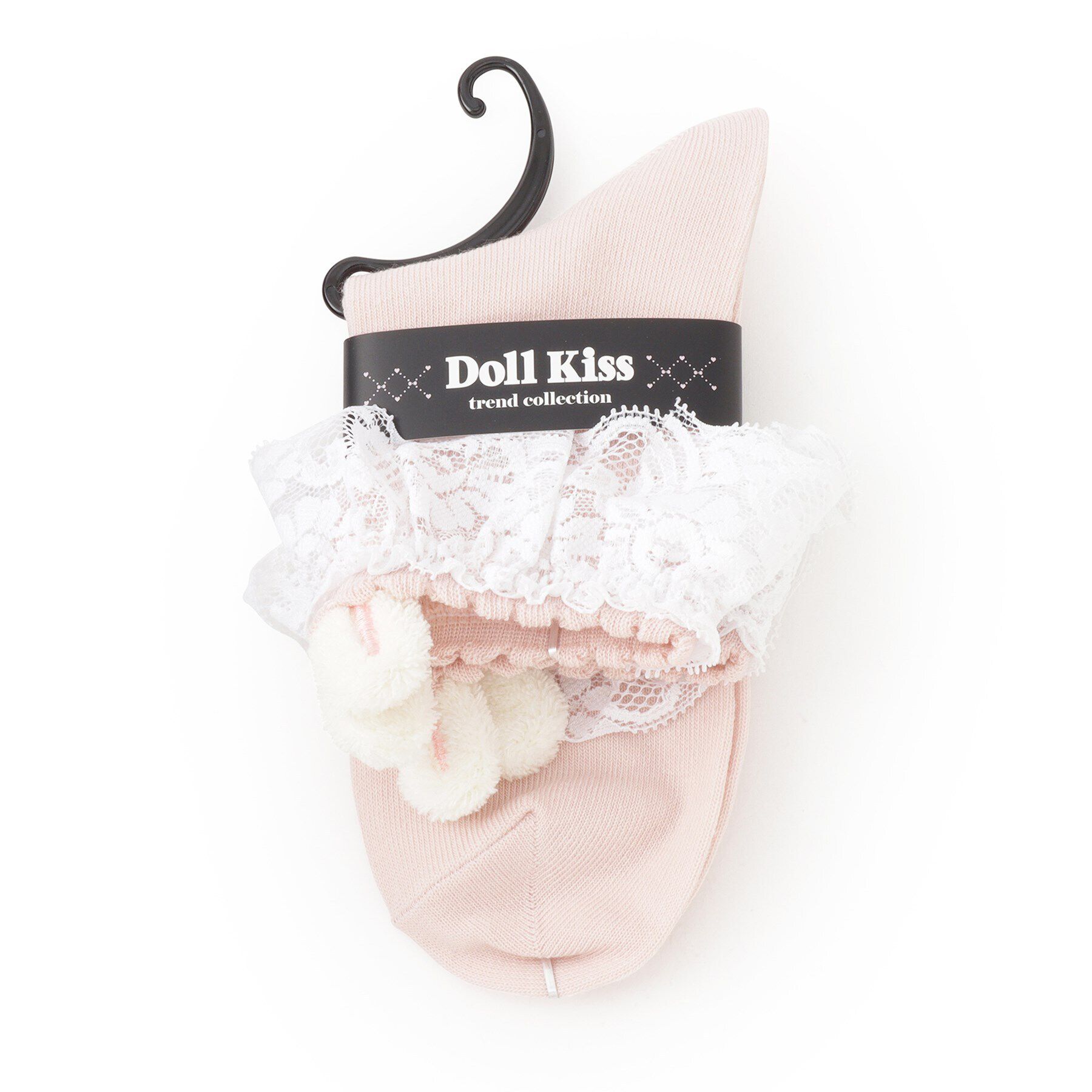 Doll Kiss「ウサ耳&times;レース付きソックス」|ソックス|