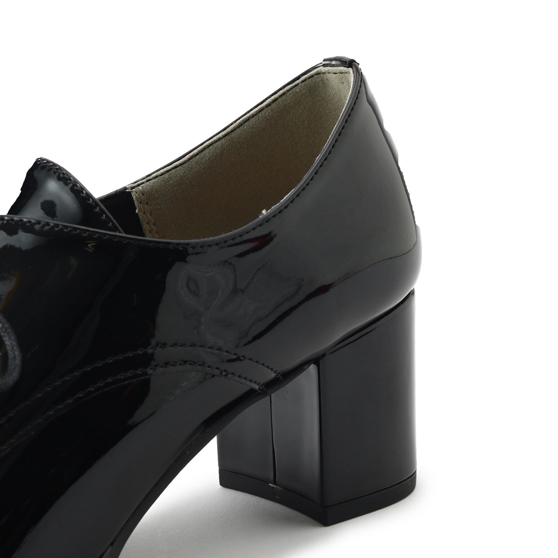 ESPERANZA「レースアップヒールパンプス/晴雨兼用」|パンプス|