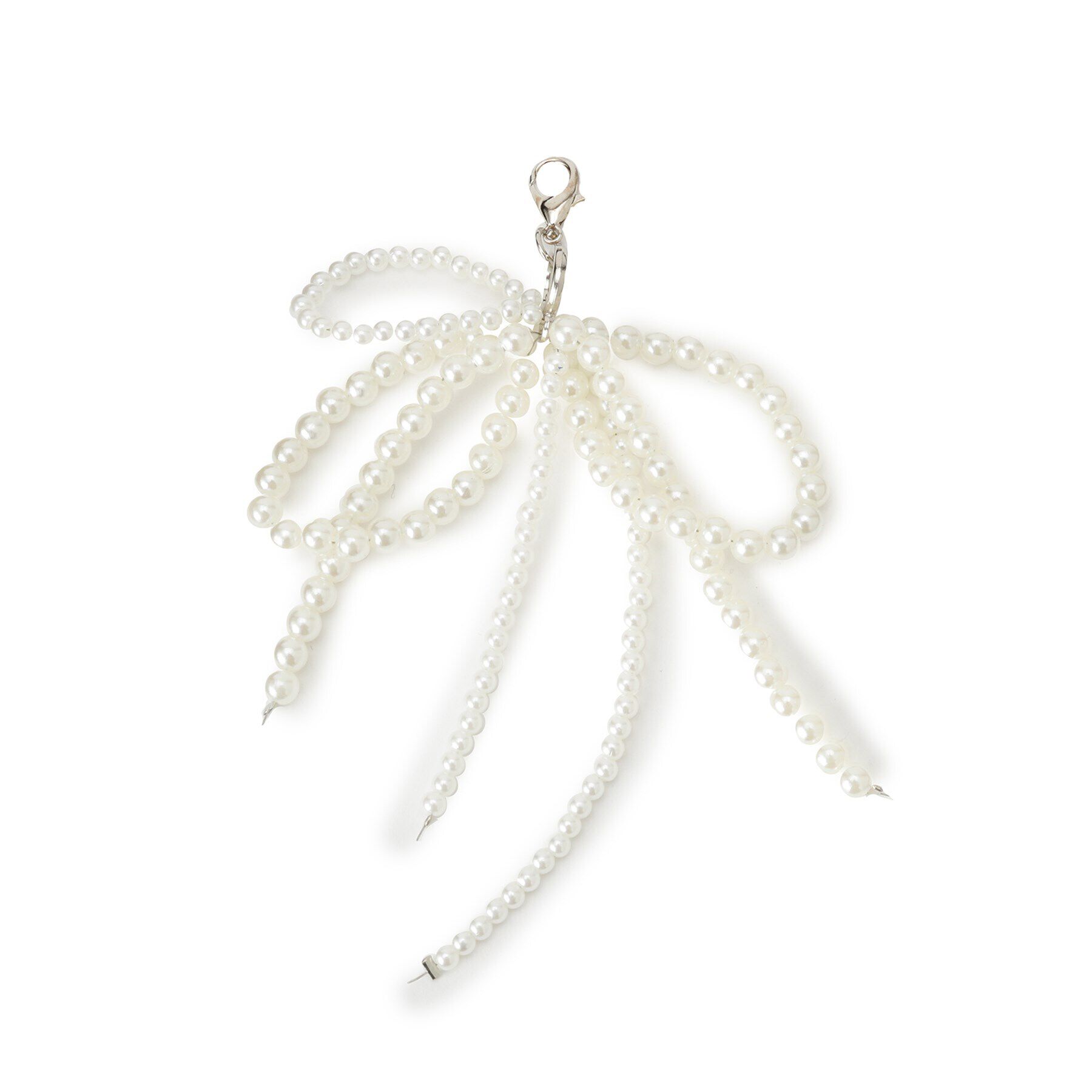 csT&P「厚底パール調付きレーススニーカー」|スニーカー|