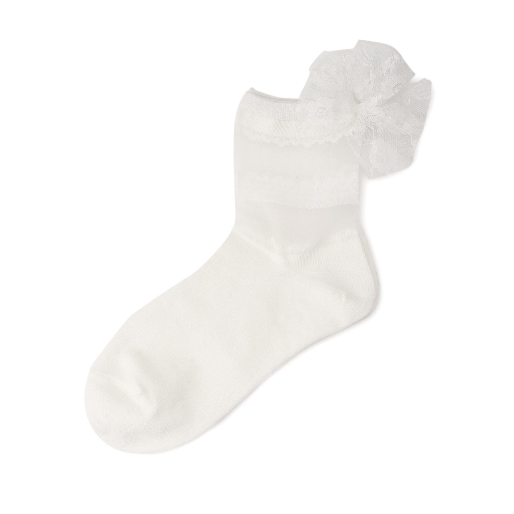 Doll Kiss「シースルーレースリボンソックス」|ソックス|