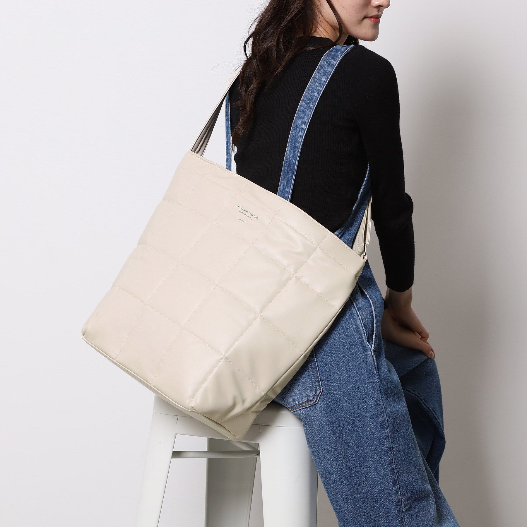 Ober Tashe「【新生活・新学期】キルティングショルダーバッグ」|ショルダー・メッセンジャー|