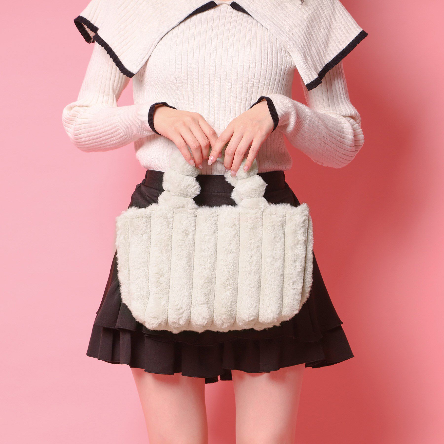 Ober Tashe「もこもこトートバッグ」|トートバッグ|