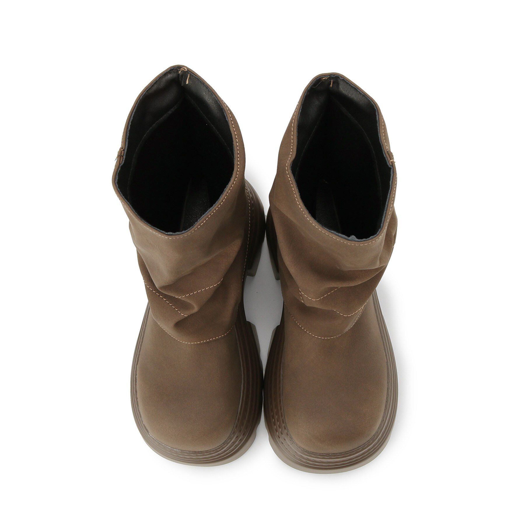 csT&P「厚底カバーブーツ」|ショートブーツ|