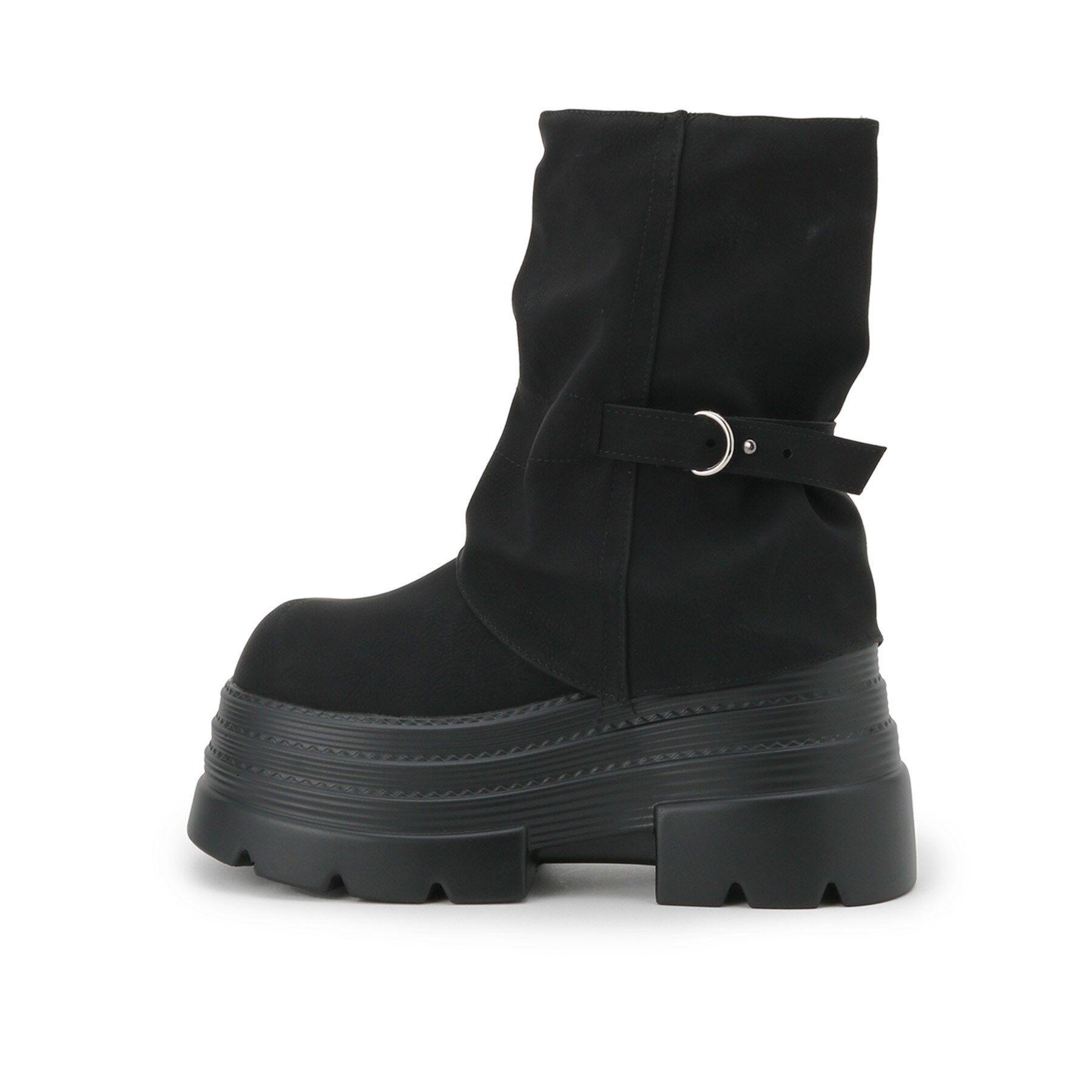 csT&P「厚底カバーブーツ」|ショートブーツ|