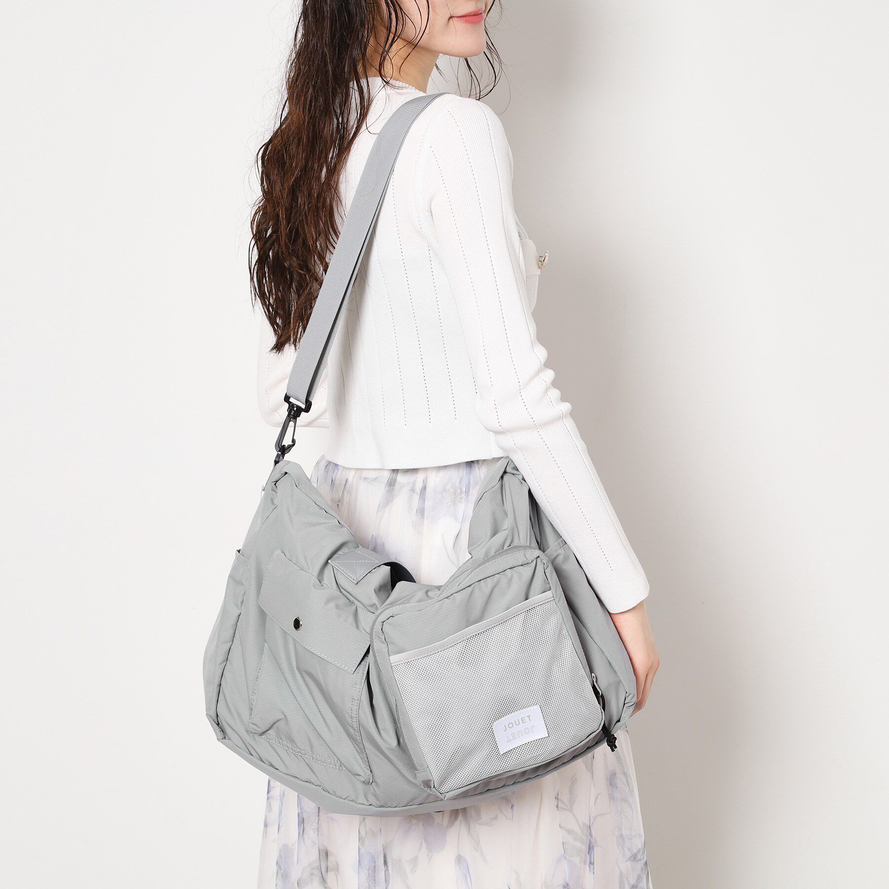 Ober Tashe「【キャリーオンベルト付き】ポケッタブルボストンバッグ」|ボストンバッグ|