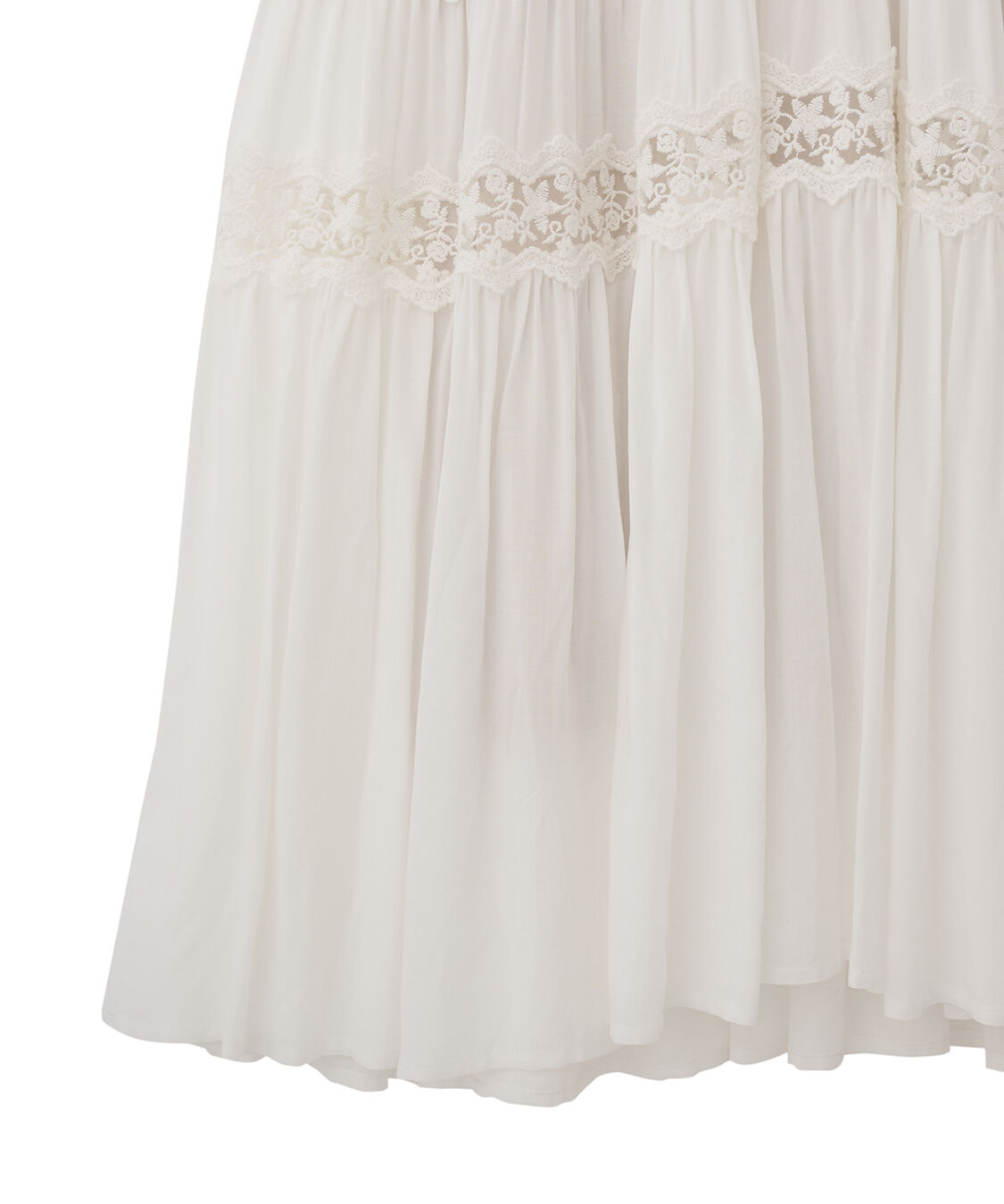 COCO DEAL「ラッフルレーストリムワンピース」|ワンピース|