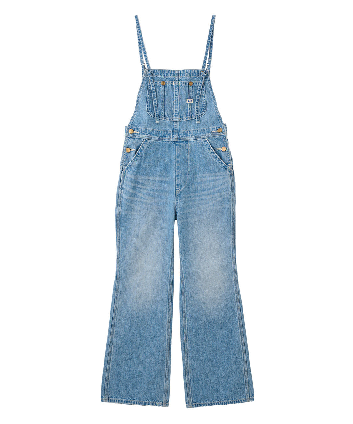 COCO DEAL「《COCO DEAL/Lee》ストレートスリムデニムサロペット」|オールインワン|