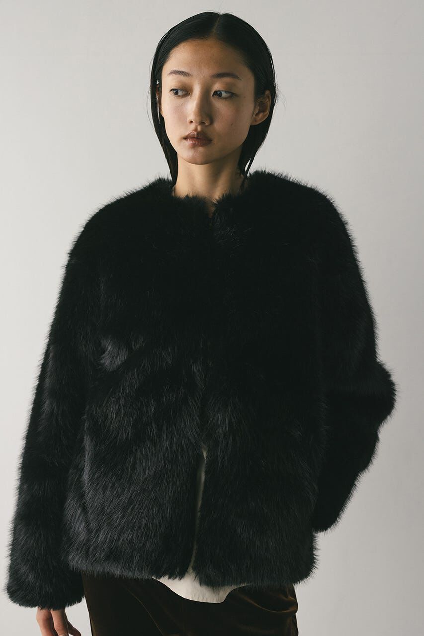 STYLEMIXER「ノーカラーファージャケット」|その他|