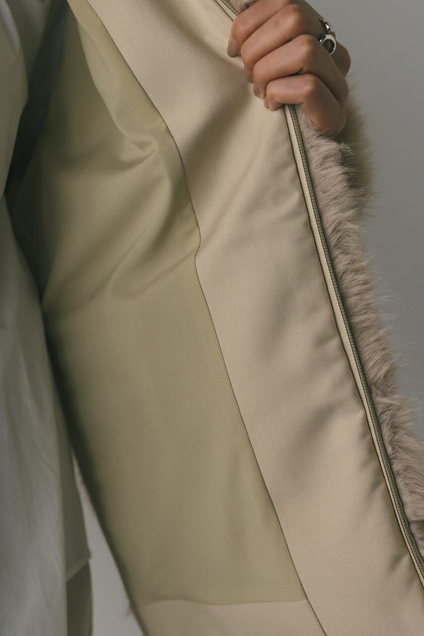 STYLEMIXER「ノーカラーファージャケット」|その他|