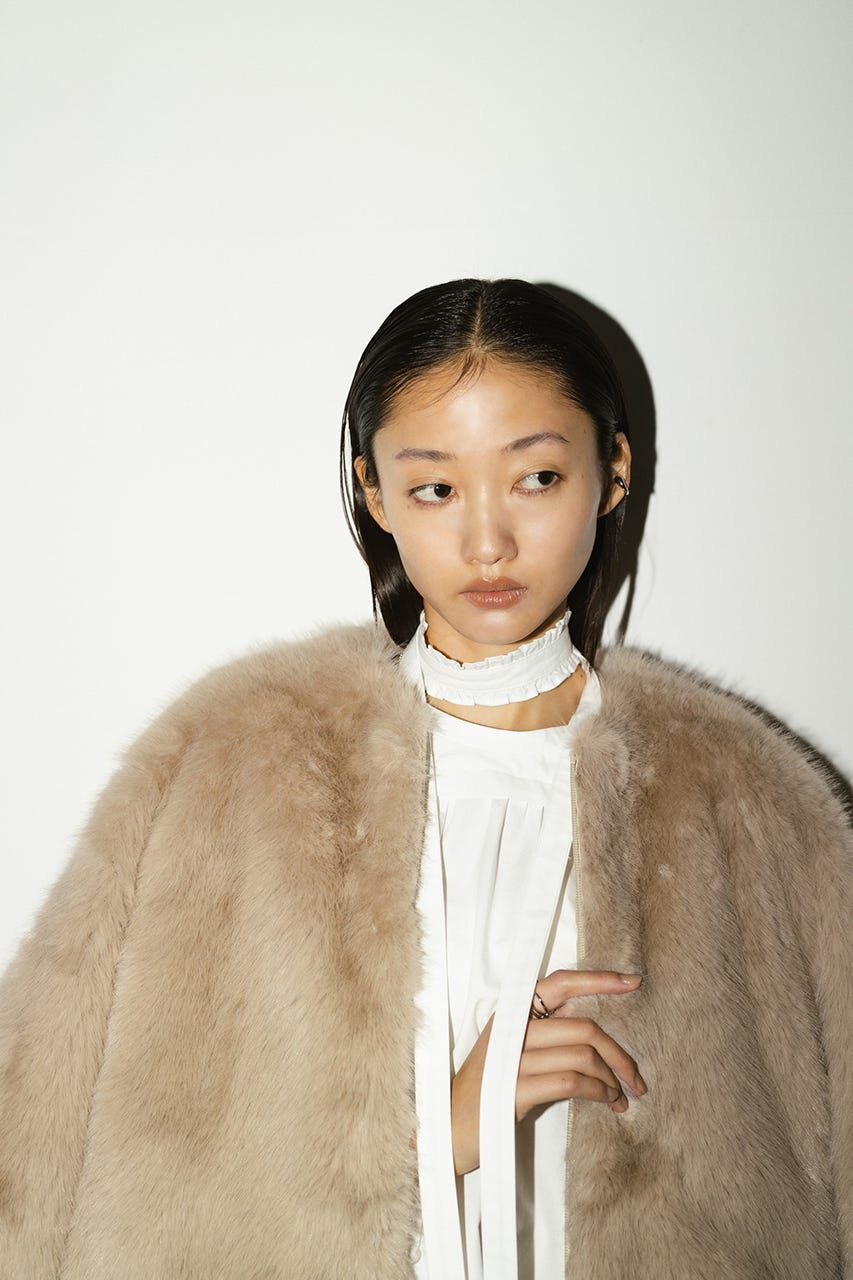 STYLEMIXER「ノーカラーファージャケット」|その他|