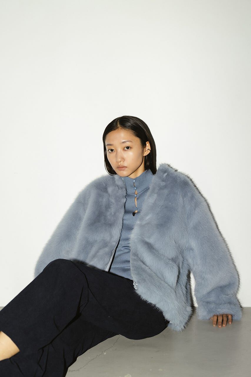 STYLEMIXER「ノーカラーファージャケット」|その他|