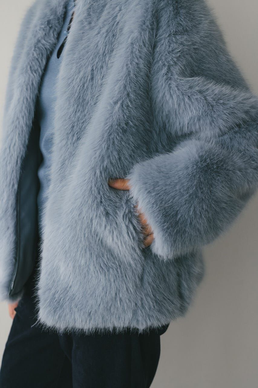 STYLEMIXER「ノーカラーファージャケット」|その他|