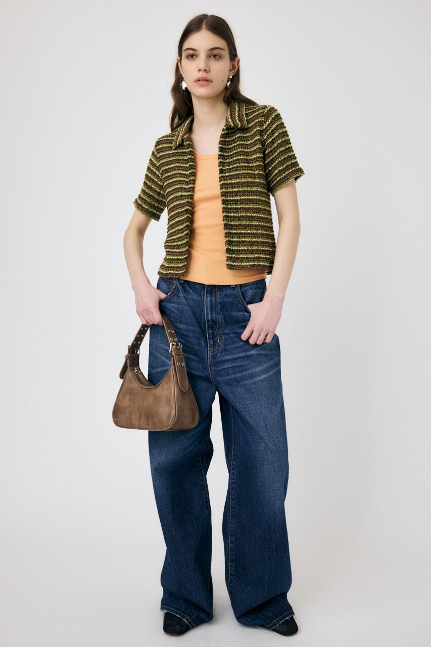 MOUSSY「EYELET ROUND ハンドバッグ」|その他|