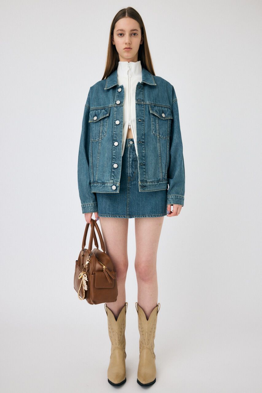 MOUSSY「TINTED デニムジャケット」|デニムジャケット|