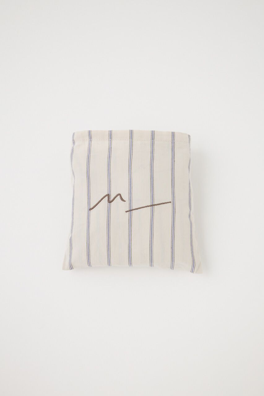 MOUSSY「ストライプ巾着ミニバッグ　オーガニックコットン使用」|その他|