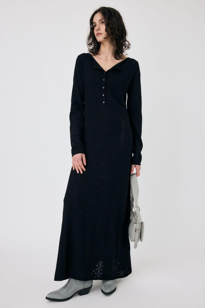 MOUSSY「POINTELLE マキシドレス」|ワンピース|