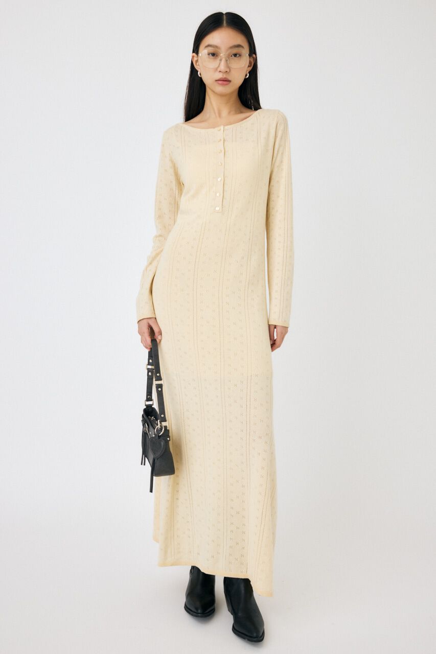 MOUSSY「POINTELLE マキシドレス」|ワンピース|