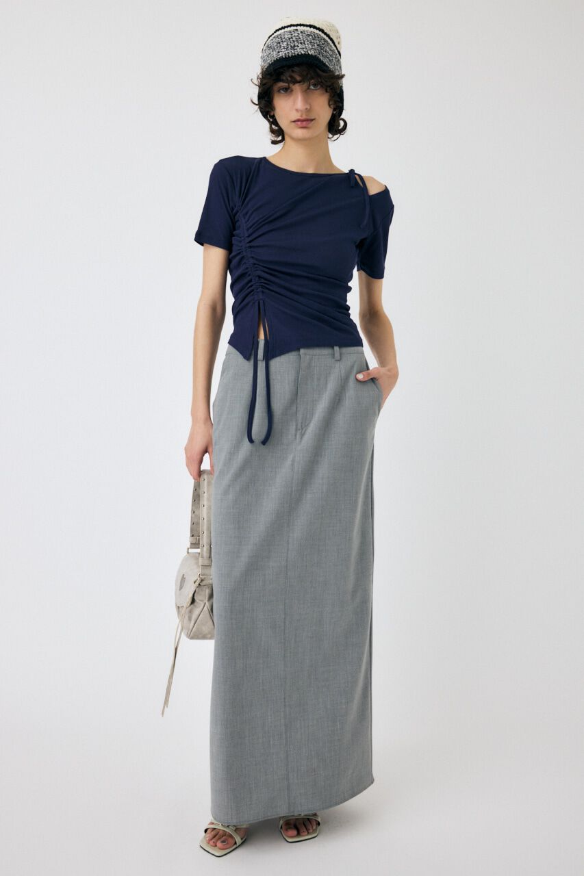 MOUSSY「FLARE BACK マキシスカート」|スカート|