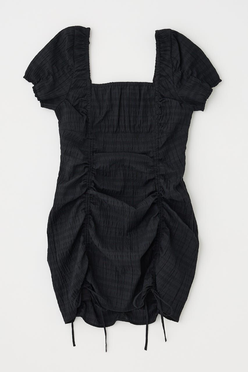 MOUSSY「GATHER RIBBON ミニドレス」|ワンピース|