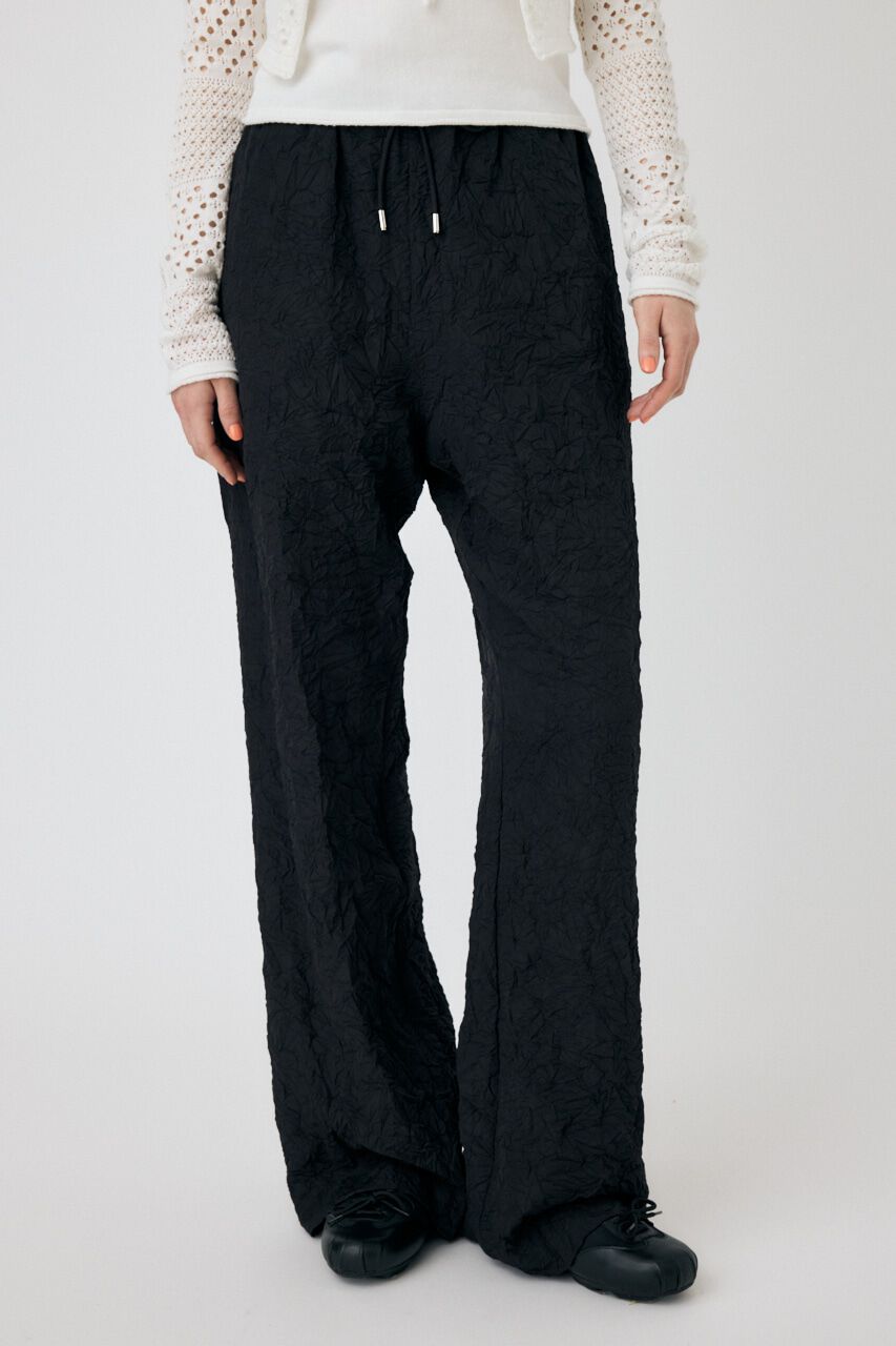 MOUSSY「CRINKLED サテンパンツ」|その他|