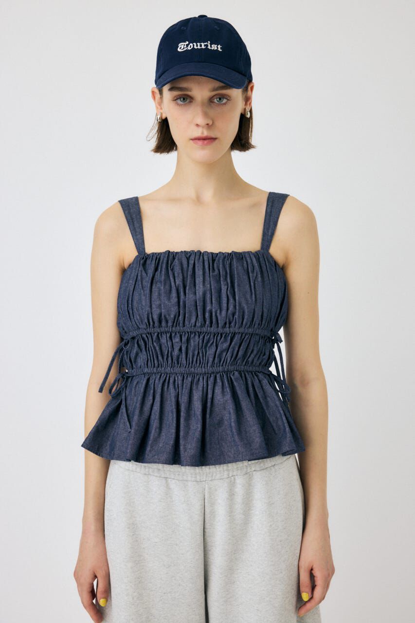 MOUSSY「DENIM LIKE GABBY キャミ」|キャミソール|